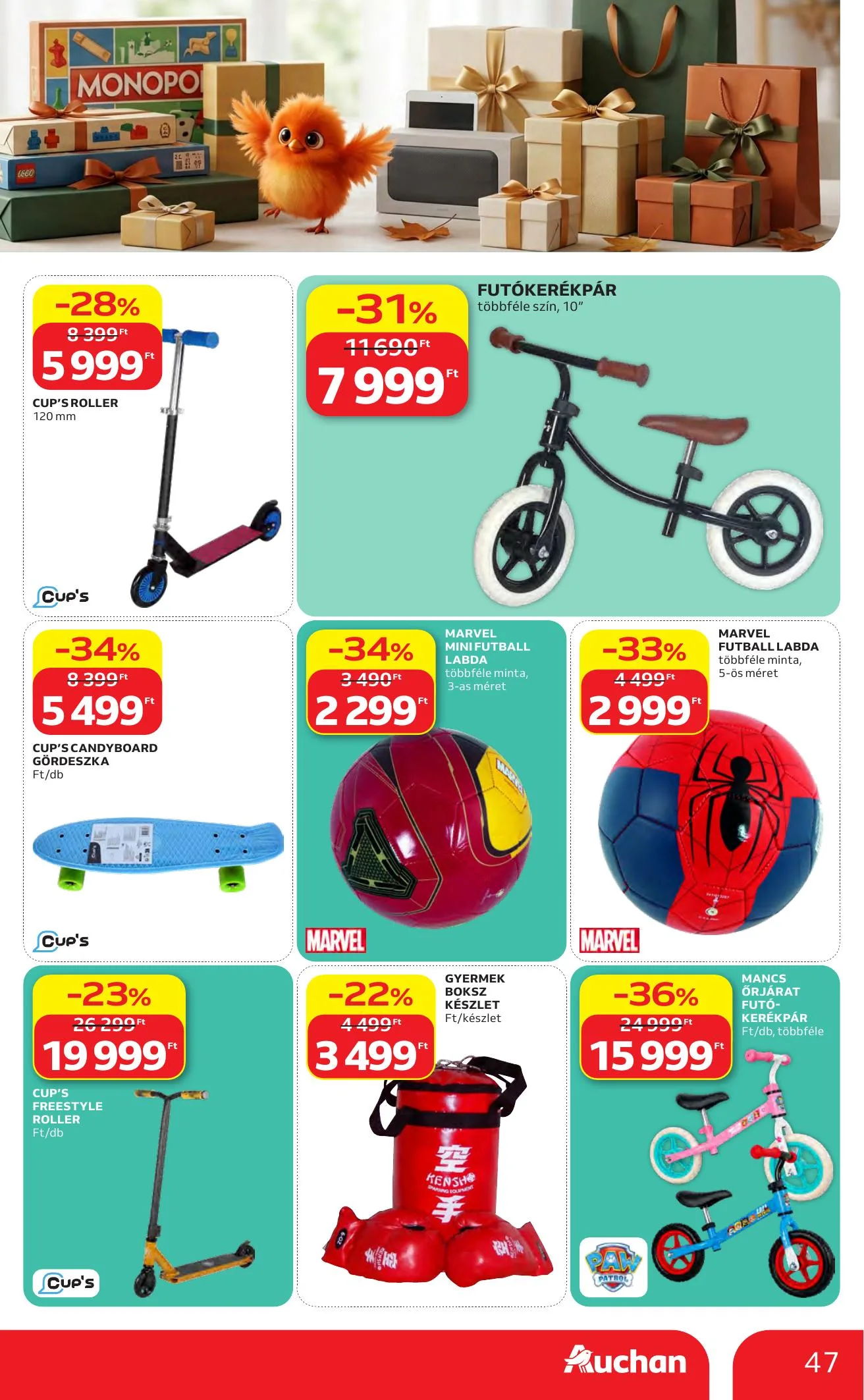 Auchan akciós újság Heti Hipermarket ajánlataink 10.01–10.07 – 47. oldal