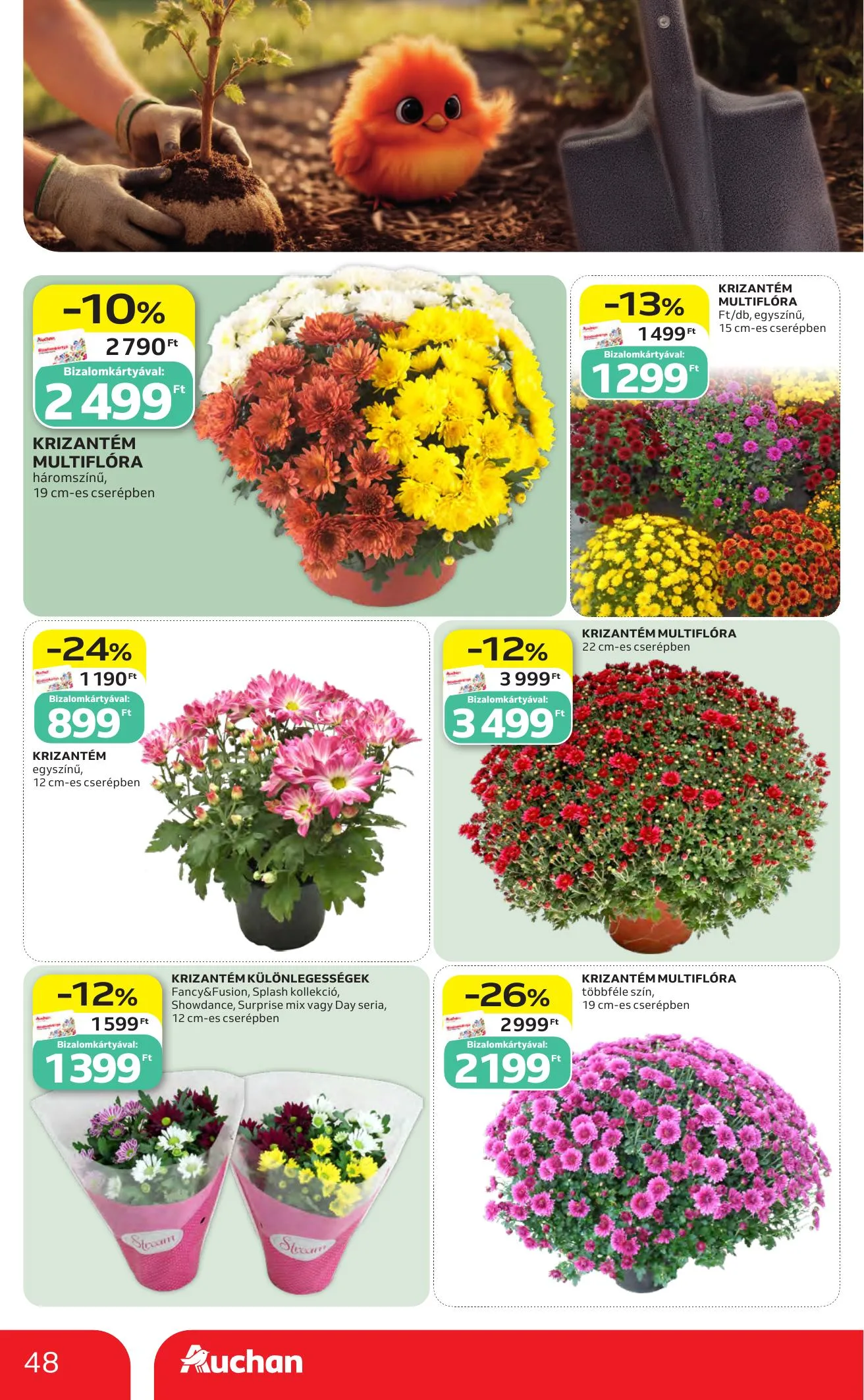 Auchan akciós újság Heti Hipermarket ajánlataink 10.01–10.07 – 48. oldal