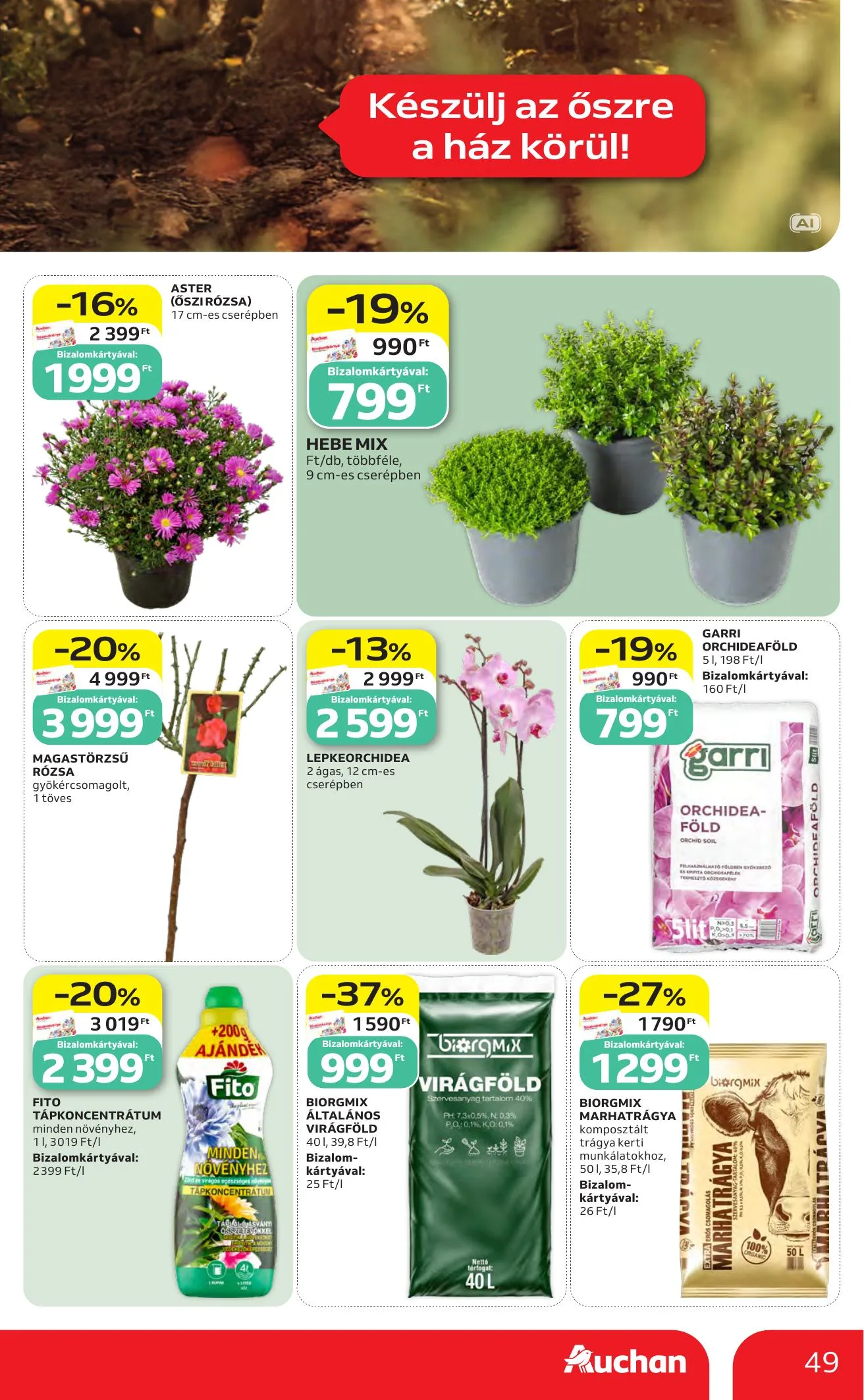 Auchan akciós újság Heti Hipermarket ajánlataink 10.01–10.07 – 49. oldal
