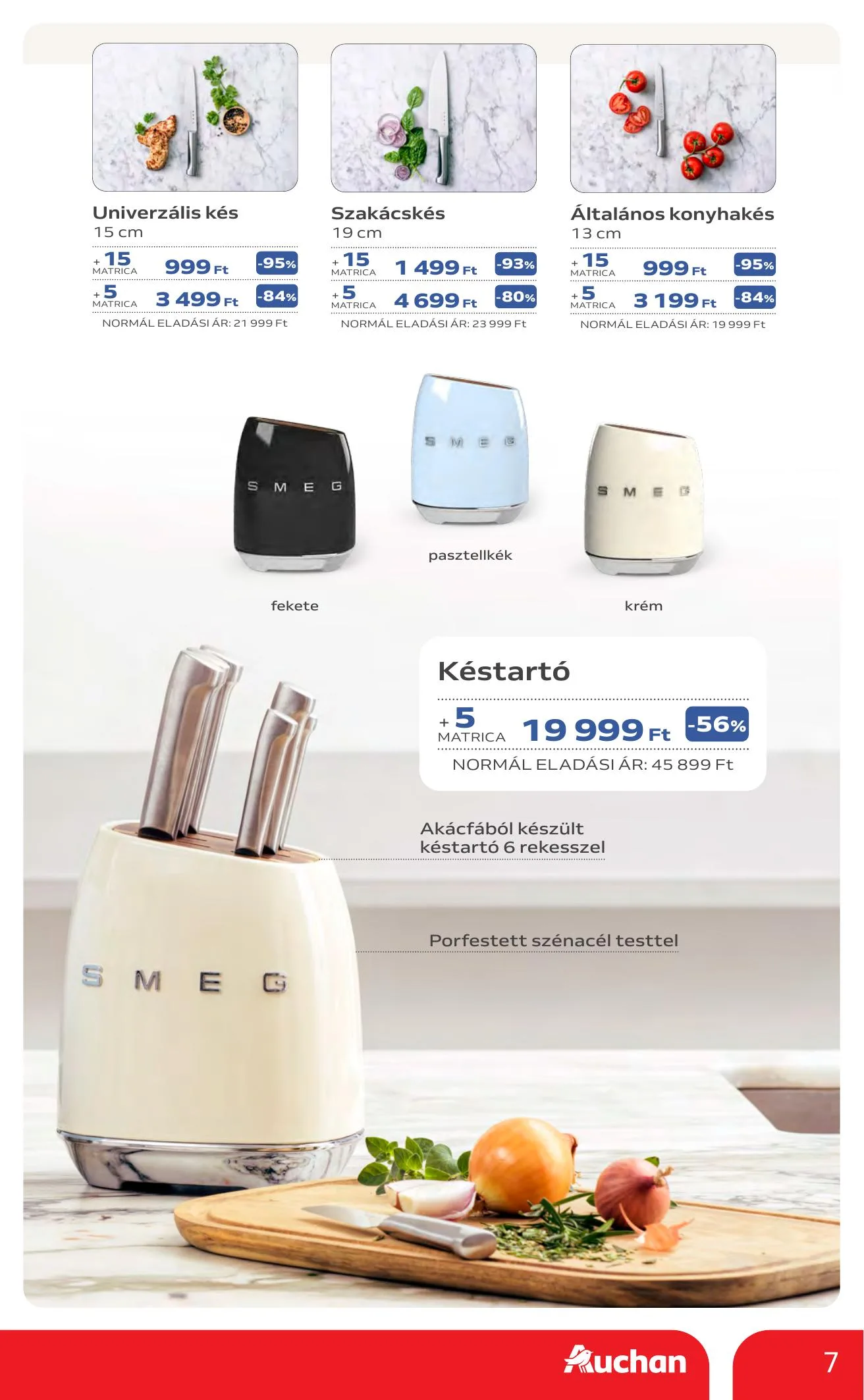 Auchan akciós újság Heti Hipermarket ajánlataink 10.01–10.07 – 7. oldal