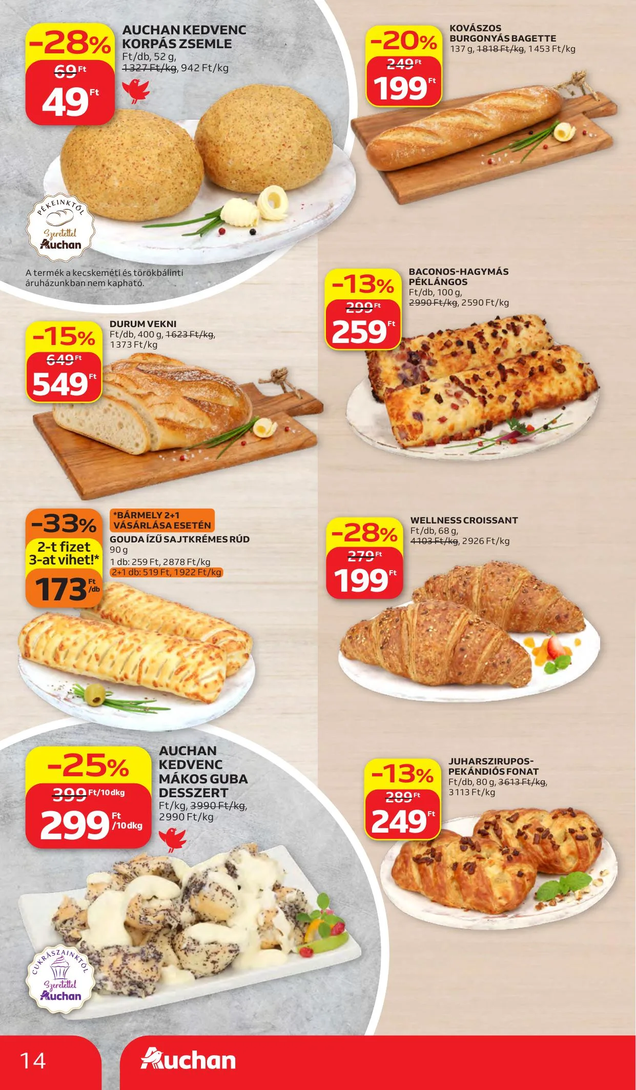 Auchan akciós újság Heti Hipermarket ajánlataink 10.15–10.21 – 14. oldal