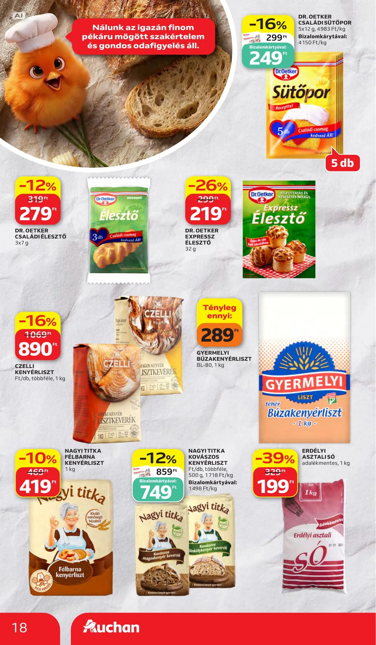 Auchan akciós újság Heti Hipermarket ajánlataink 10.15–10.21 – 18. oldal