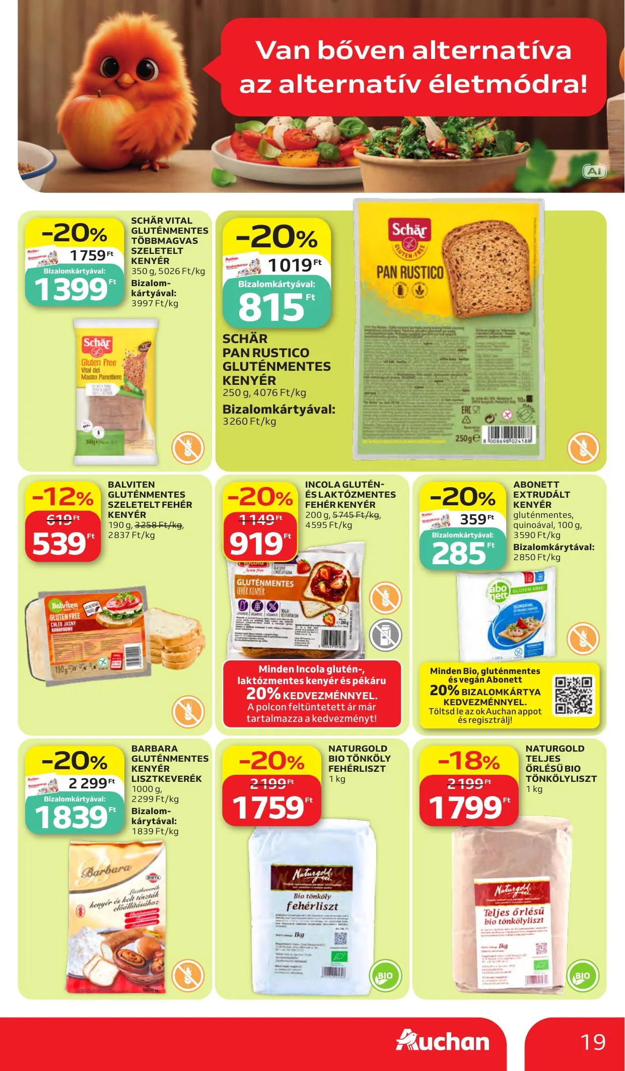 Auchan akciós újság Heti Hipermarket ajánlataink 10.15–10.21 – 19. oldal