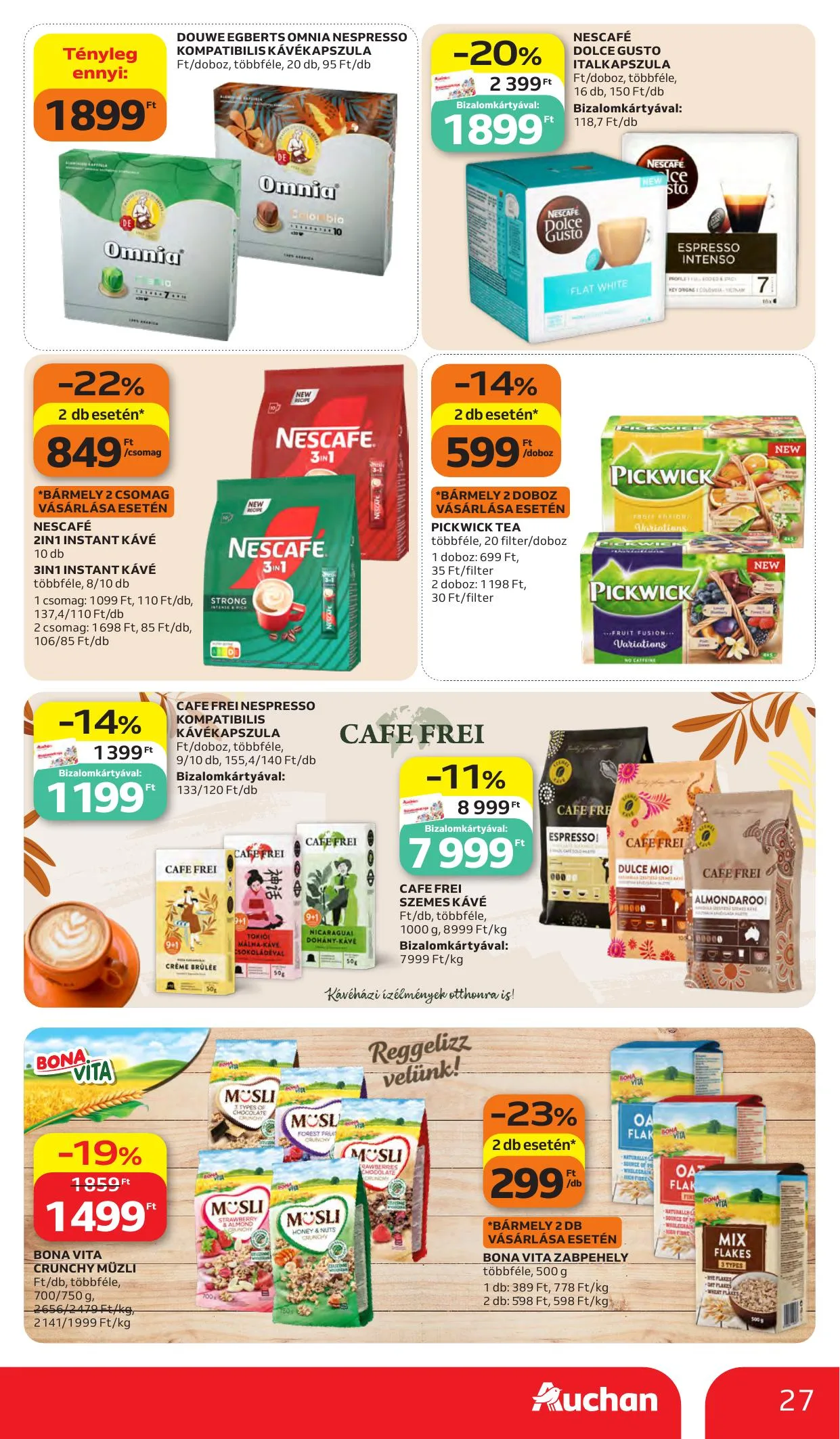 Auchan akciós újság Heti Hipermarket ajánlataink 10.15–10.21 – 27. oldal