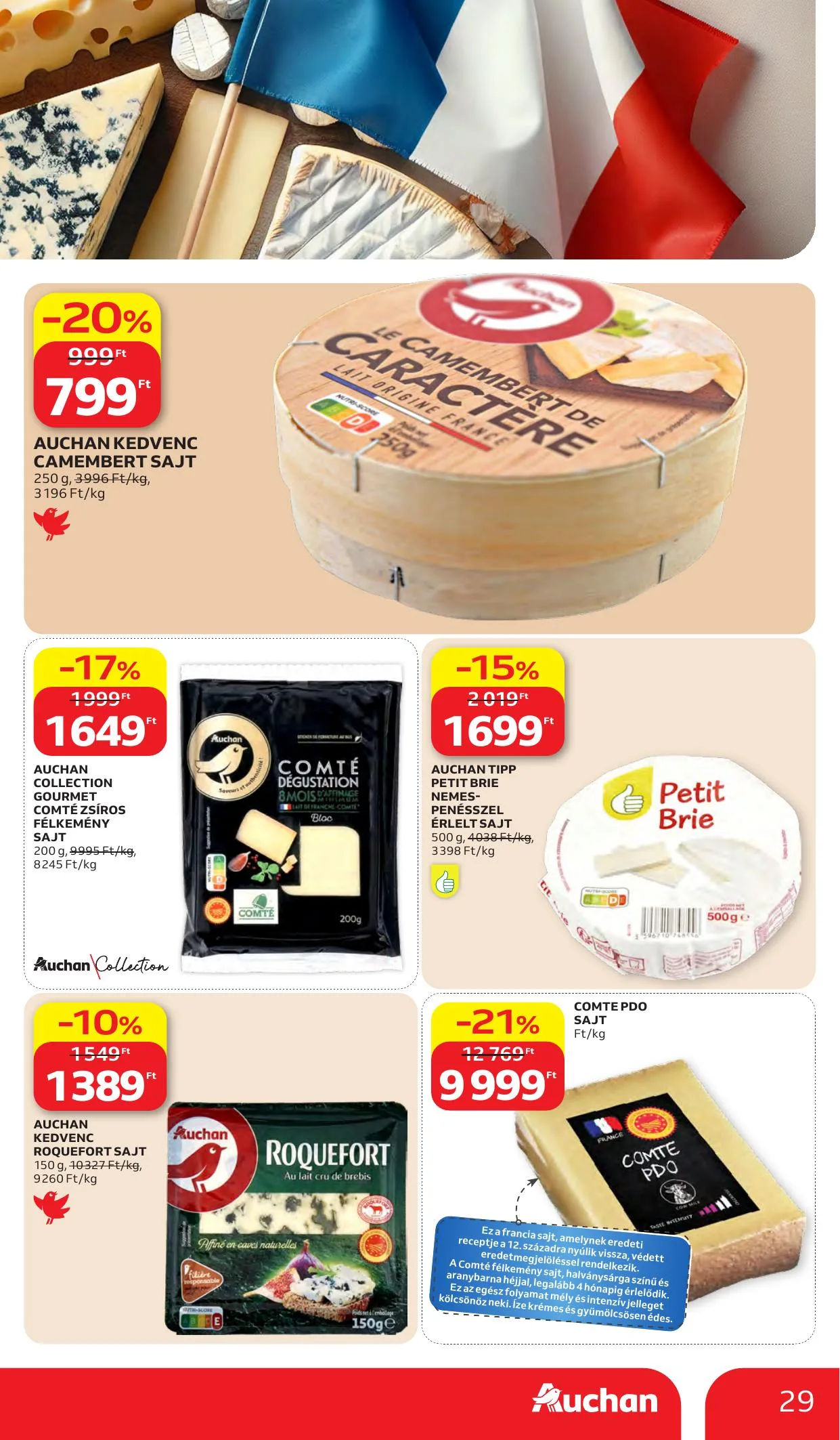 Auchan akciós újság Heti Hipermarket ajánlataink 10.15–10.21 – 29. oldal