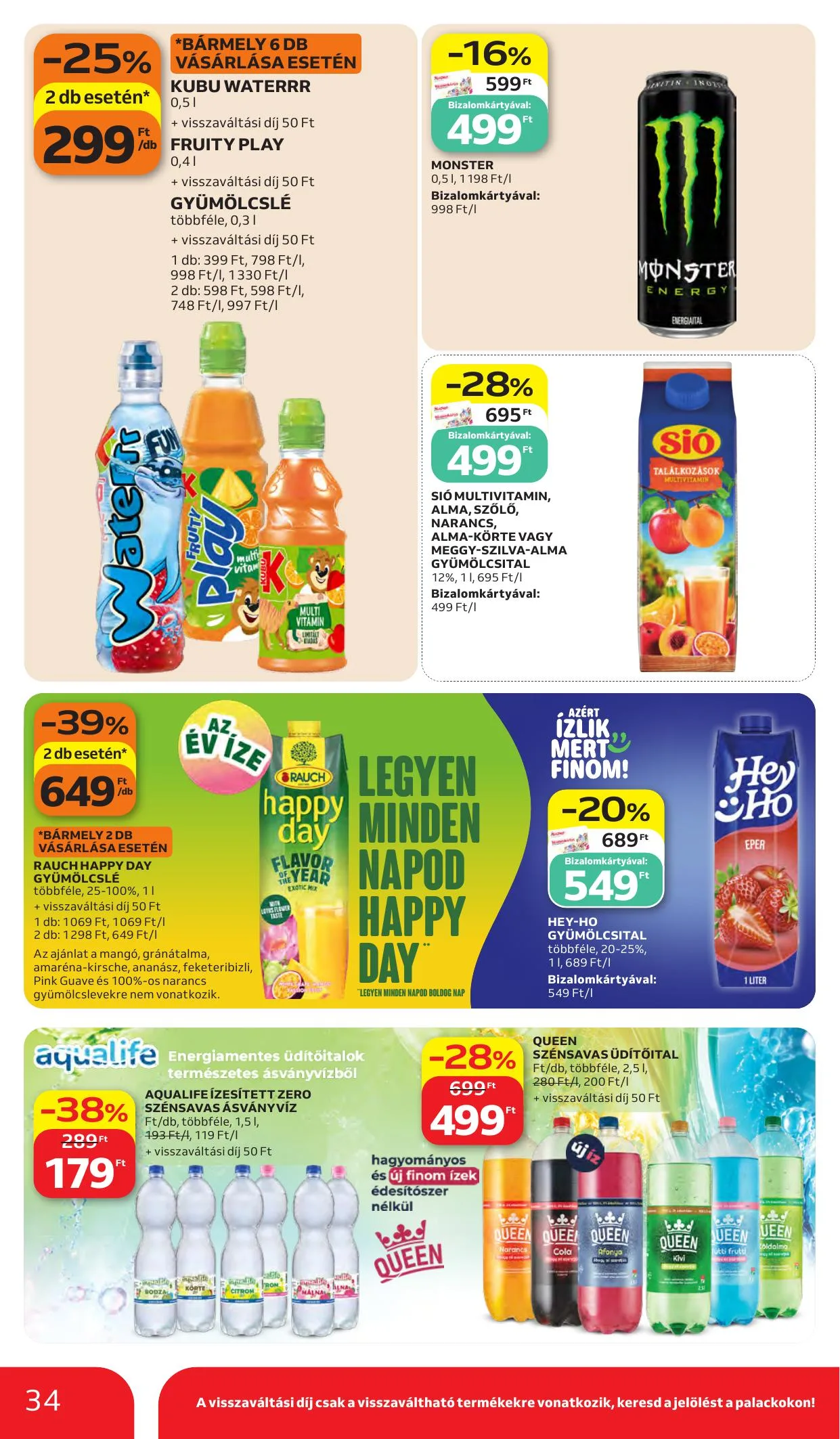 Auchan akciós újság Heti Hipermarket ajánlataink 10.15–10.21 – 34. oldal