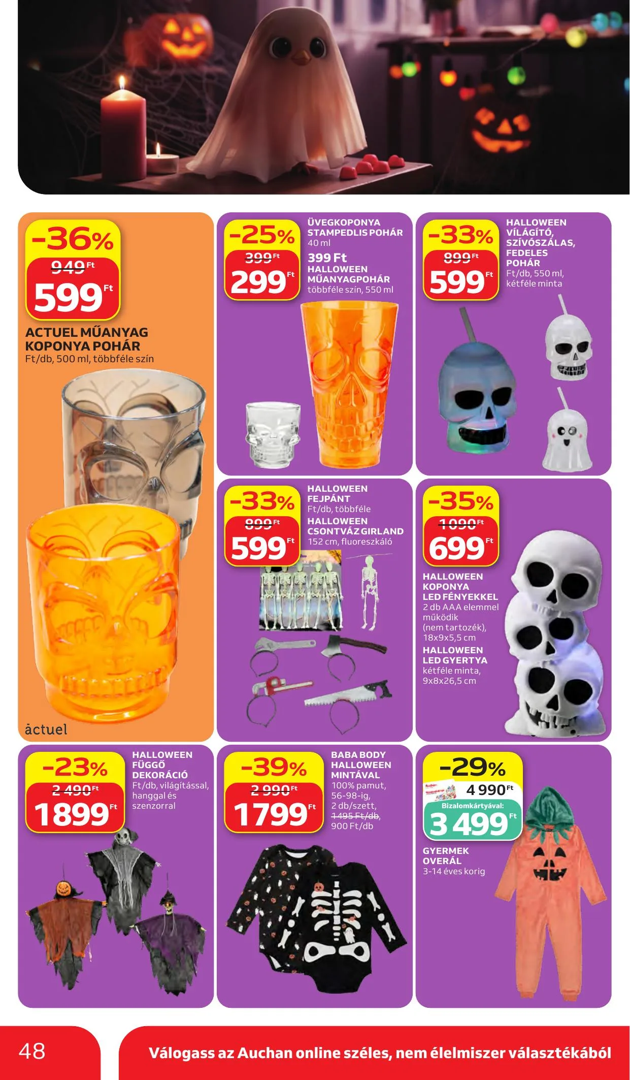Auchan akciós újság Heti Hipermarket ajánlataink 10.15–10.21 – 48. oldal