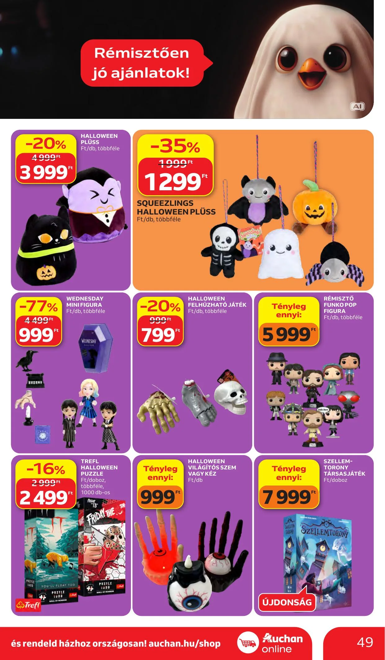 Auchan akciós újság Heti Hipermarket ajánlataink 10.15–10.21 – 49. oldal