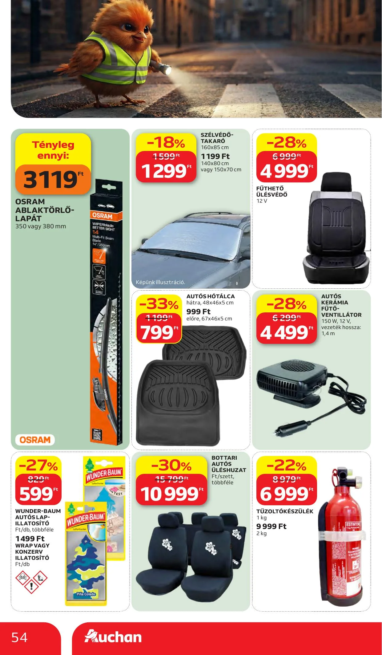Auchan akciós újság Heti Hipermarket ajánlataink 10.15–10.21 – 54. oldal