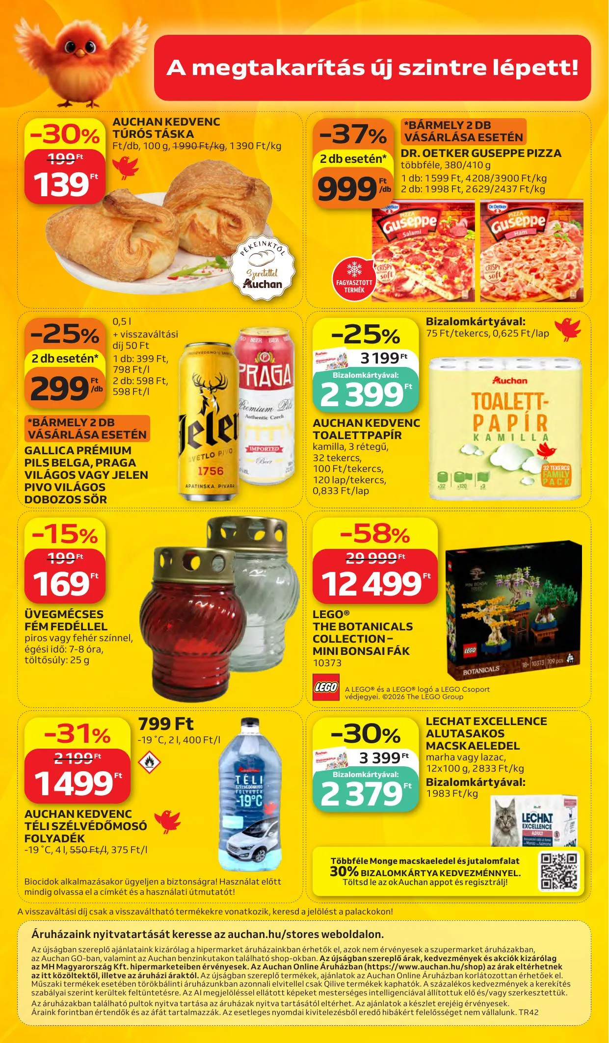 Auchan akciós újság Heti Hipermarket ajánlataink 10.15–10.21 – 56. oldal
