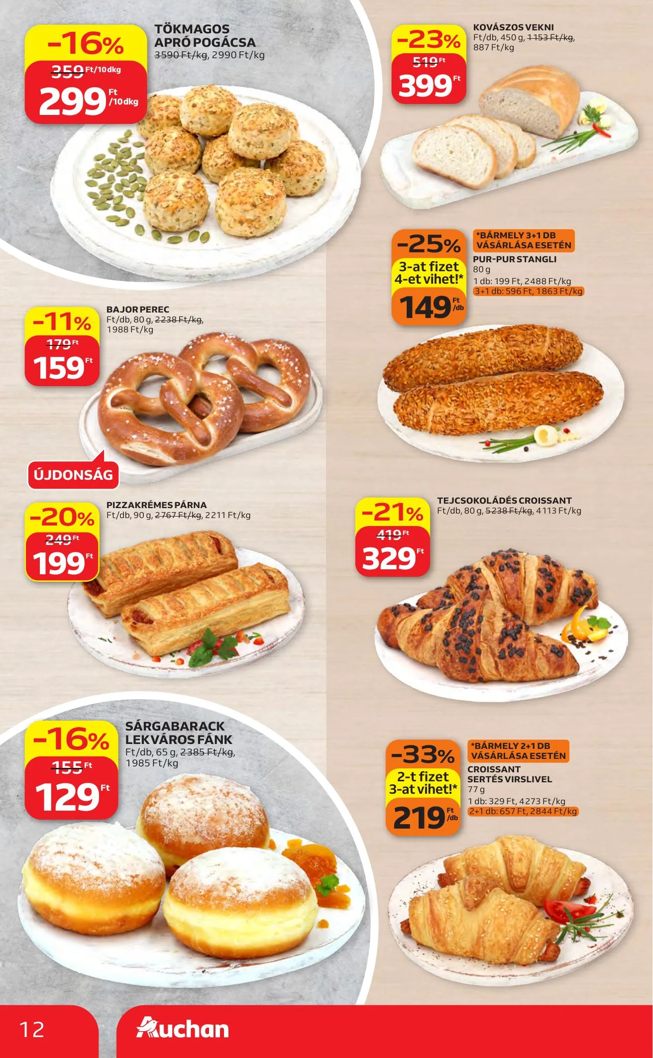 Auchan akciós újság Heti Hipermarket ajánlataink 10.22–10.28 – 12. oldal