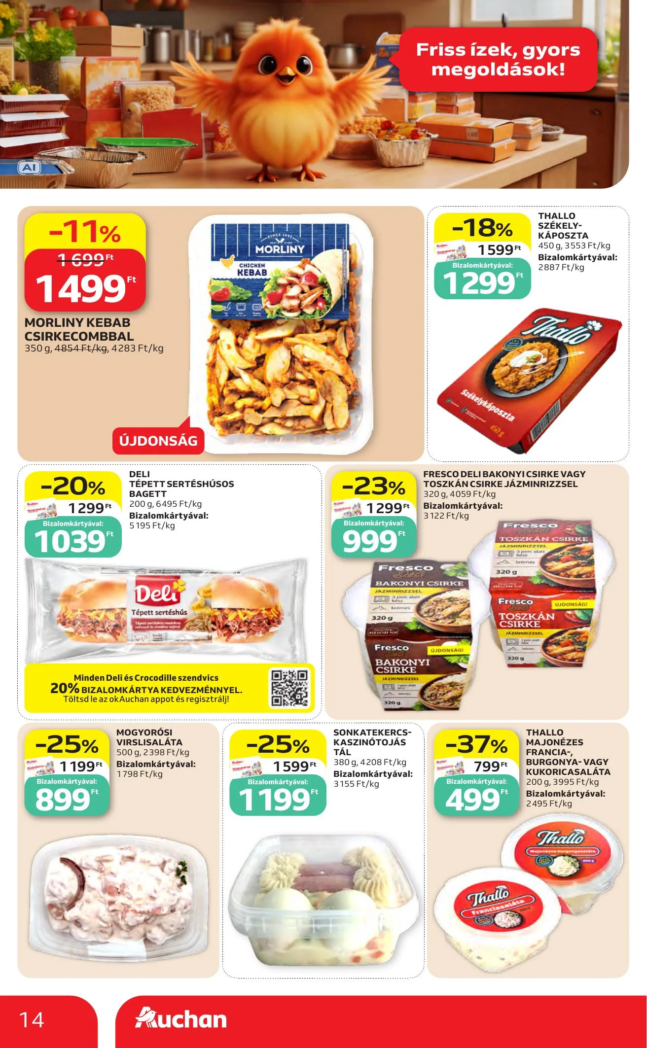 Auchan akciós újság Heti Hipermarket ajánlataink 10.22–10.28 – 14. oldal