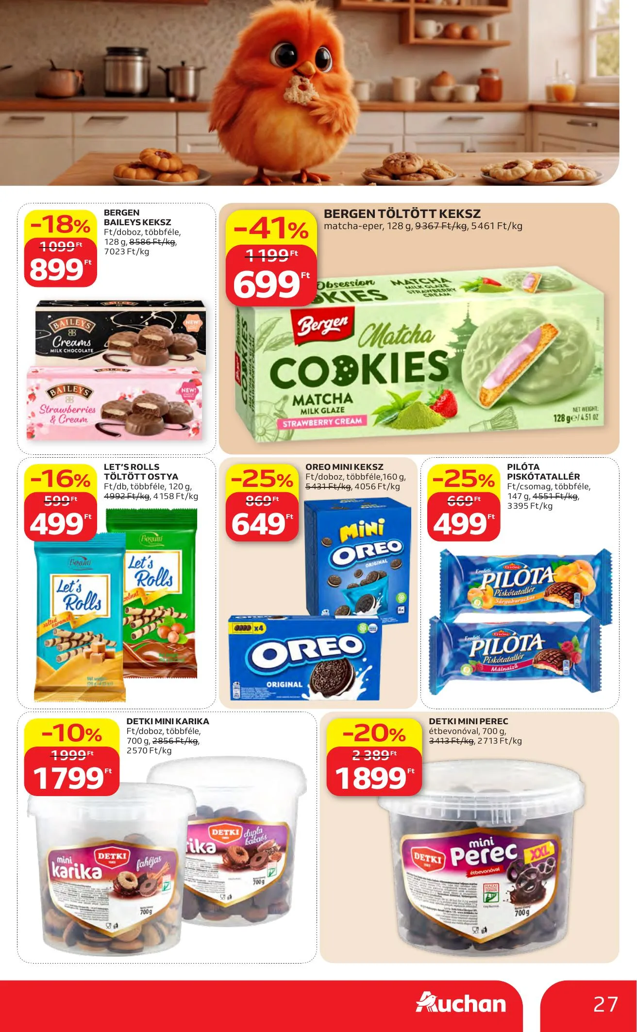 Auchan akciós újság Heti Hipermarket ajánlataink 10.22–10.28 – 27. oldal
