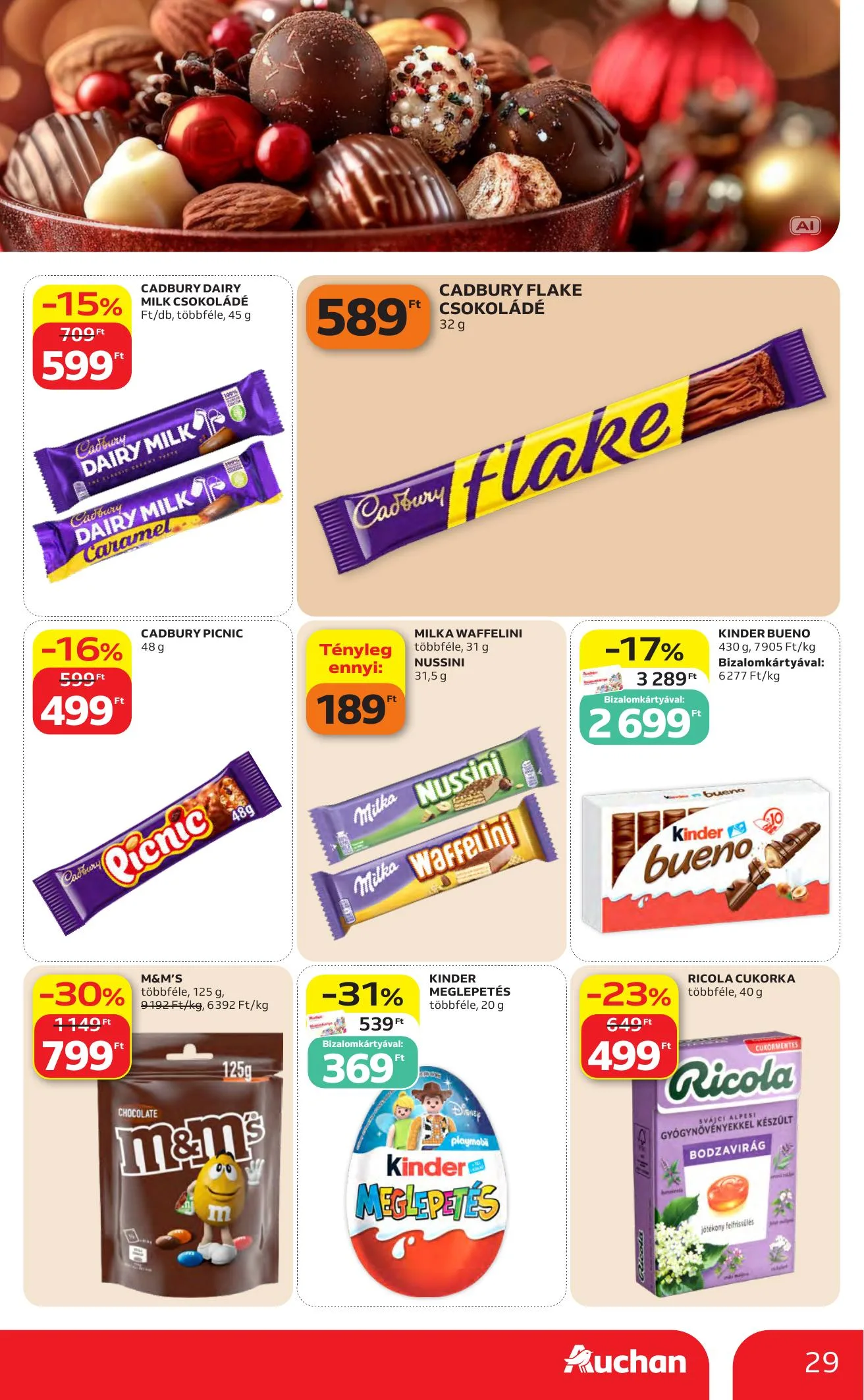 Auchan akciós újság Heti Hipermarket ajánlataink 10.22–10.28 – 29. oldal