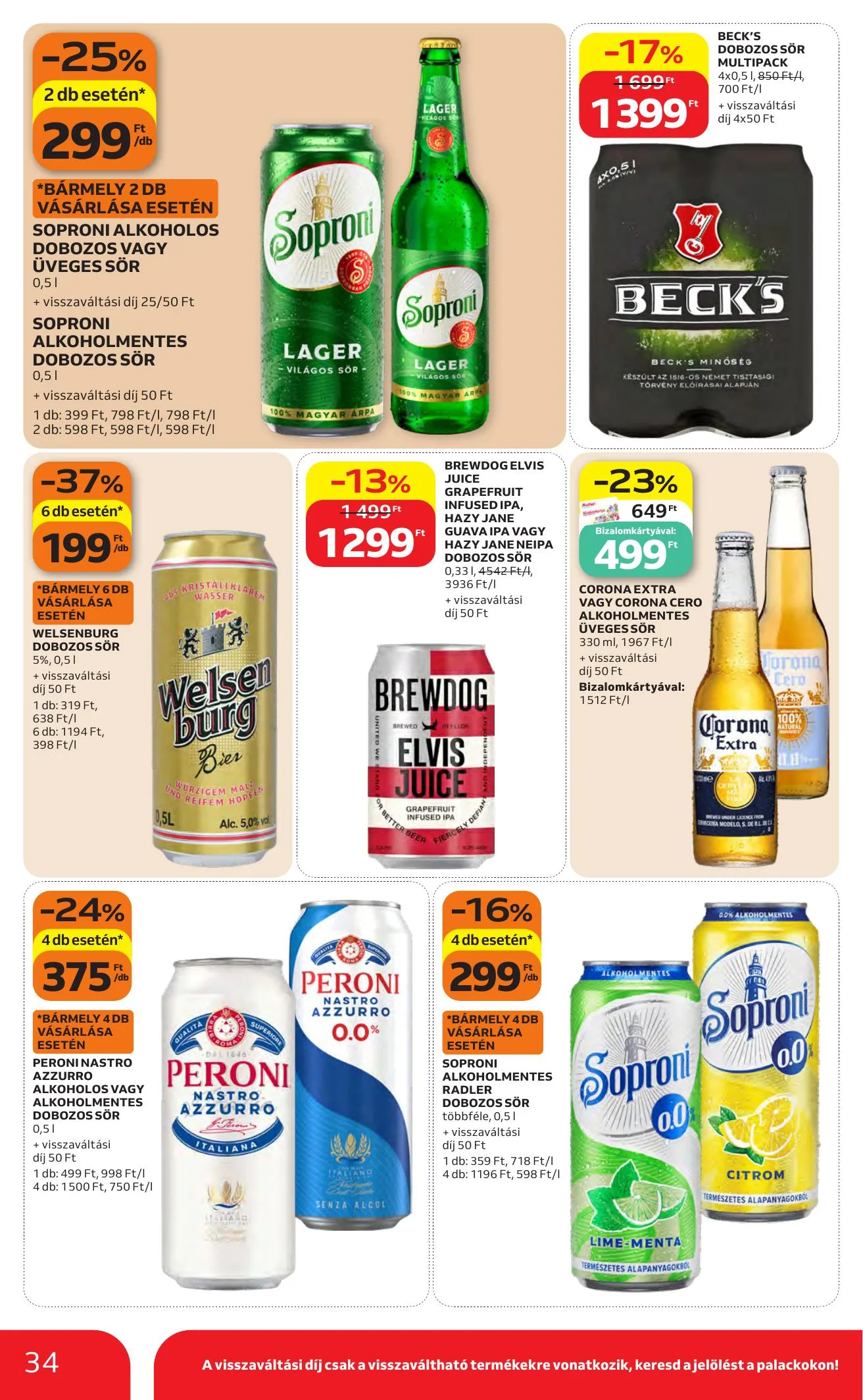 Auchan akciós újság Heti Hipermarket ajánlataink 10.22–10.28 – 34. oldal