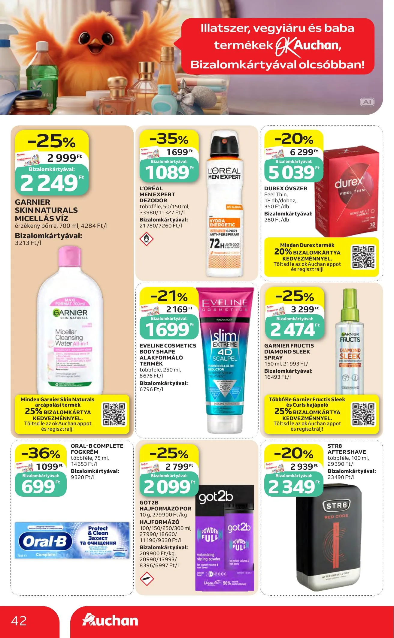Auchan akciós újság Heti Hipermarket ajánlataink 10.22–10.28 – 42. oldal
