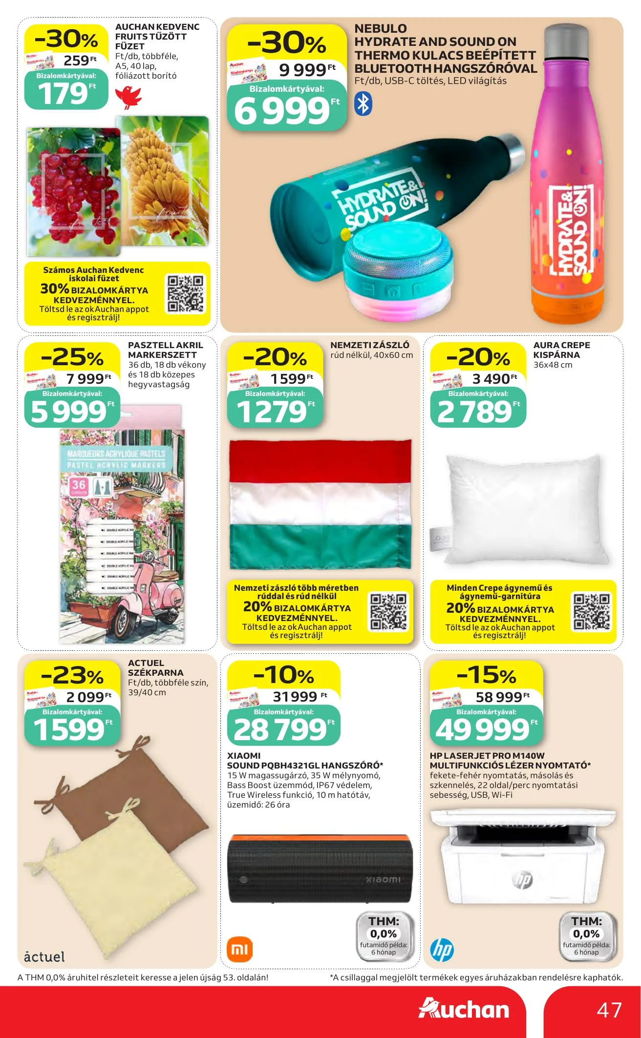 Auchan akciós újság Heti Hipermarket ajánlataink 10.22–10.28 – 47. oldal