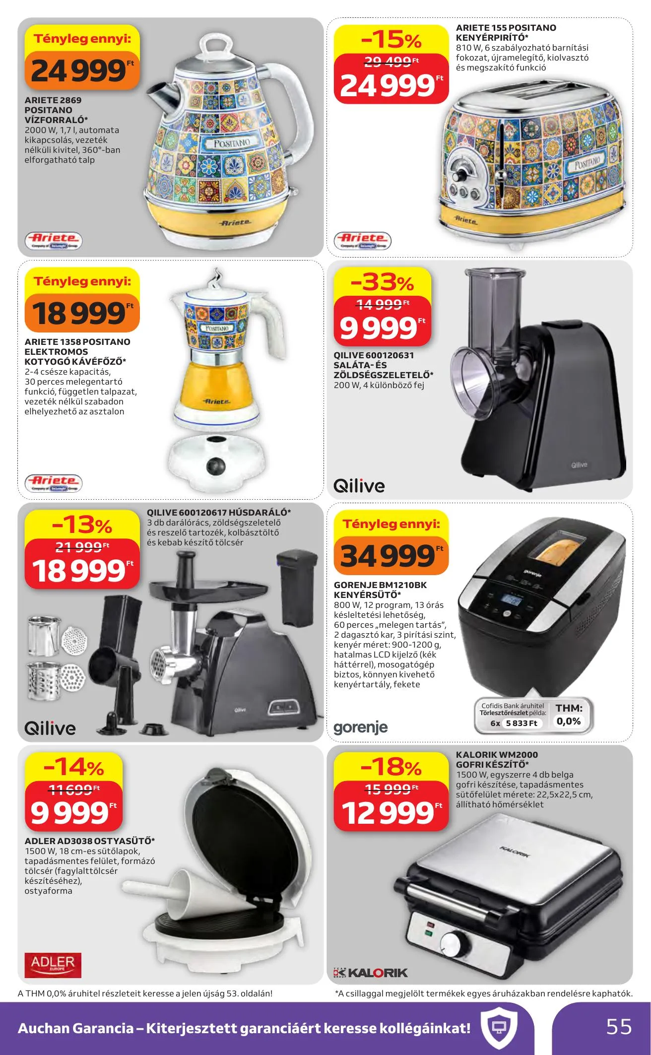 Auchan akciós újság Heti Hipermarket ajánlataink 10.22–10.28 – 55. oldal