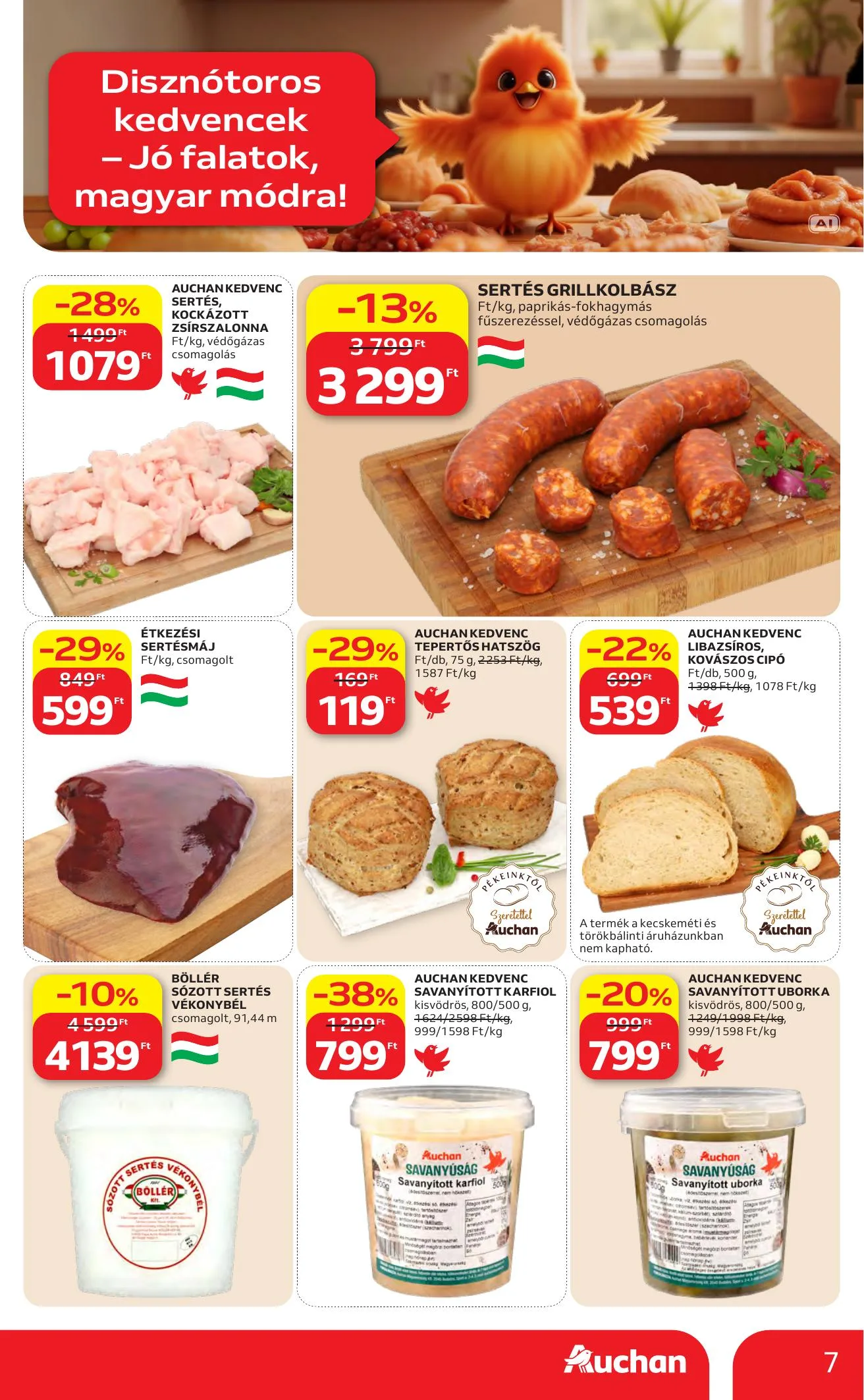 Auchan akciós újság Heti Hipermarket ajánlataink 10.22–10.28 – 7. oldal