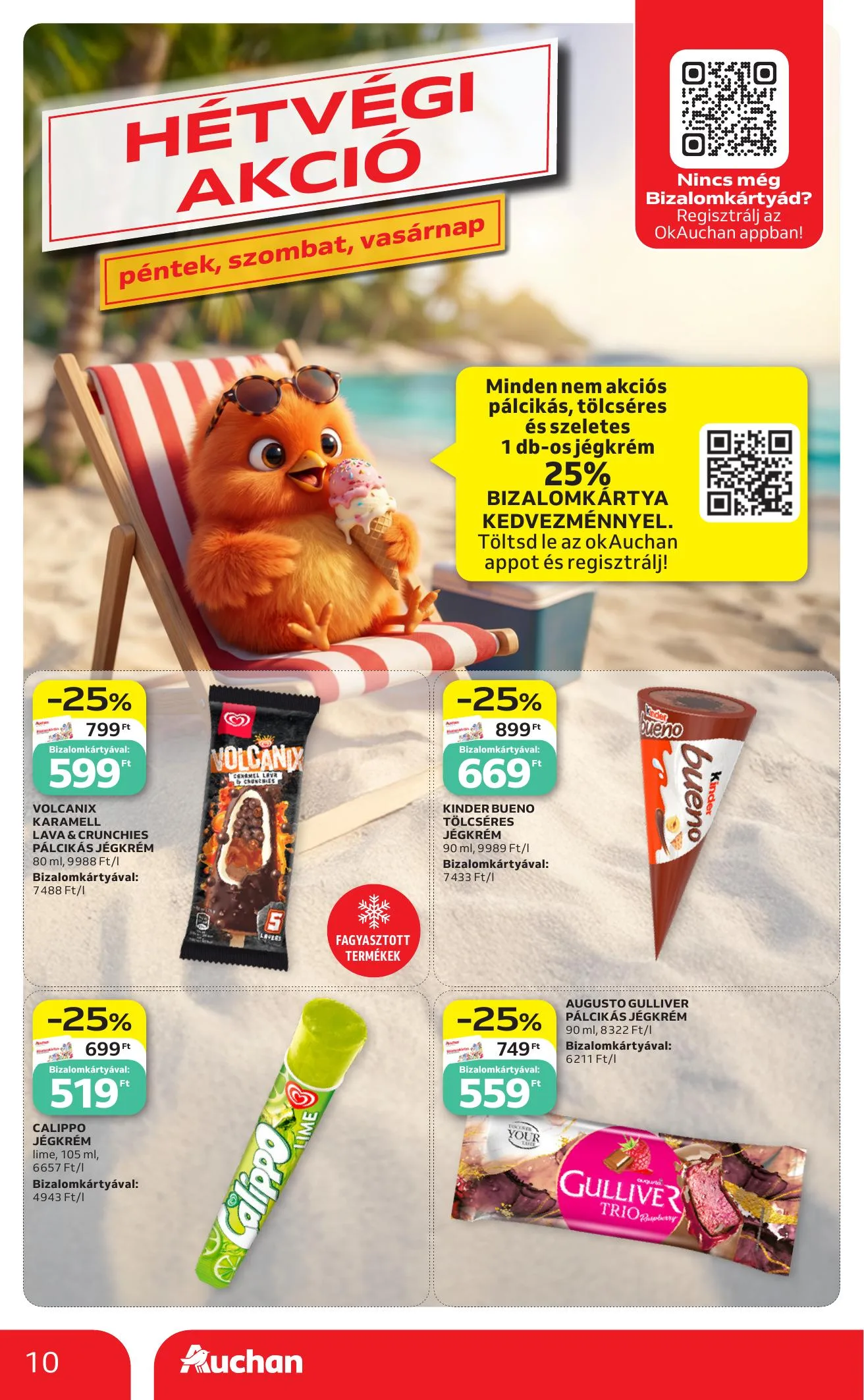 Auchan akciós újság Heti Hipermarket 06.25–07.01 – 10. oldal