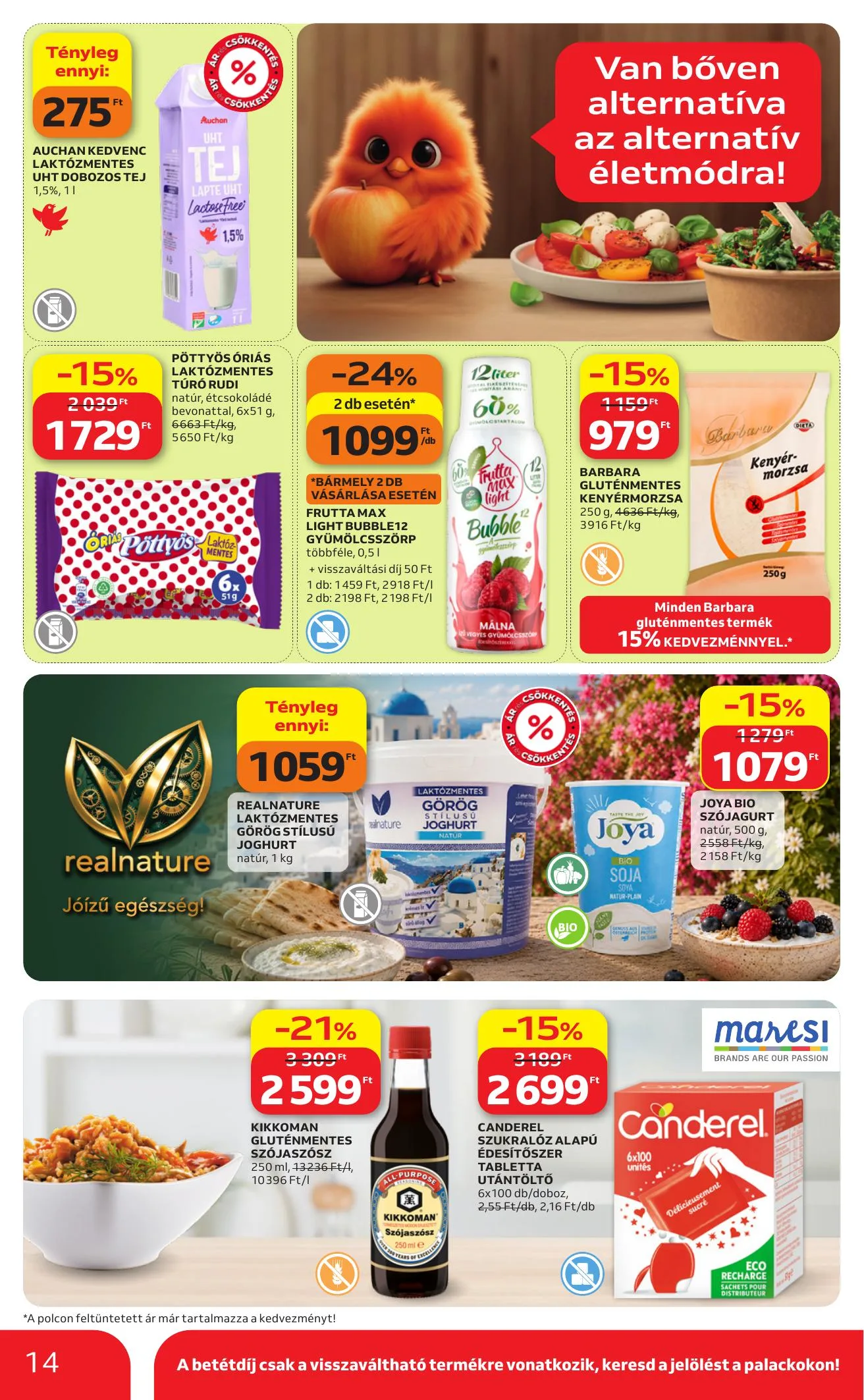 Auchan akciós újság Heti Hipermarket 06.25–07.01 – 14. oldal