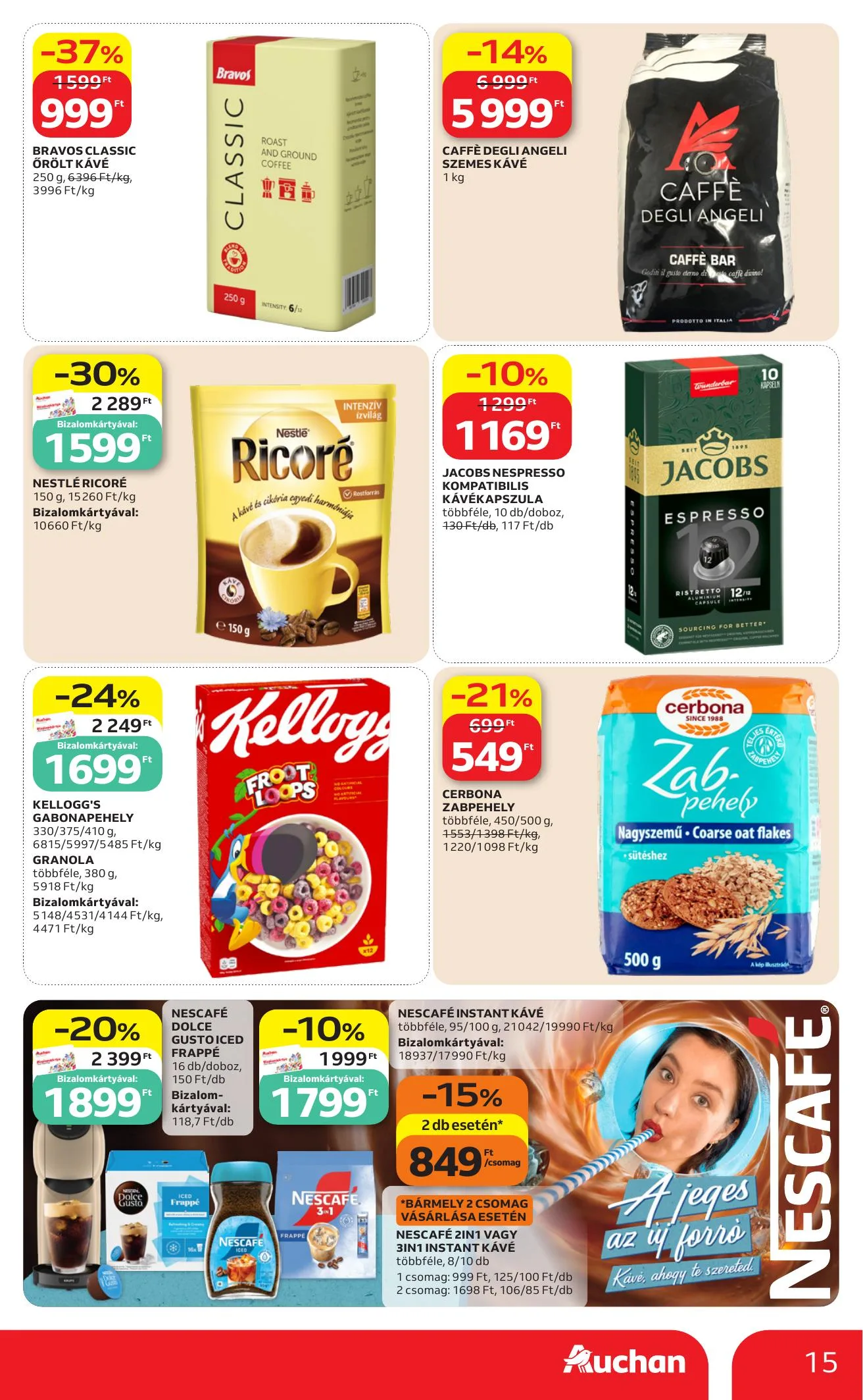 Auchan akciós újság Heti Hipermarket 06.25–07.01 – 15. oldal