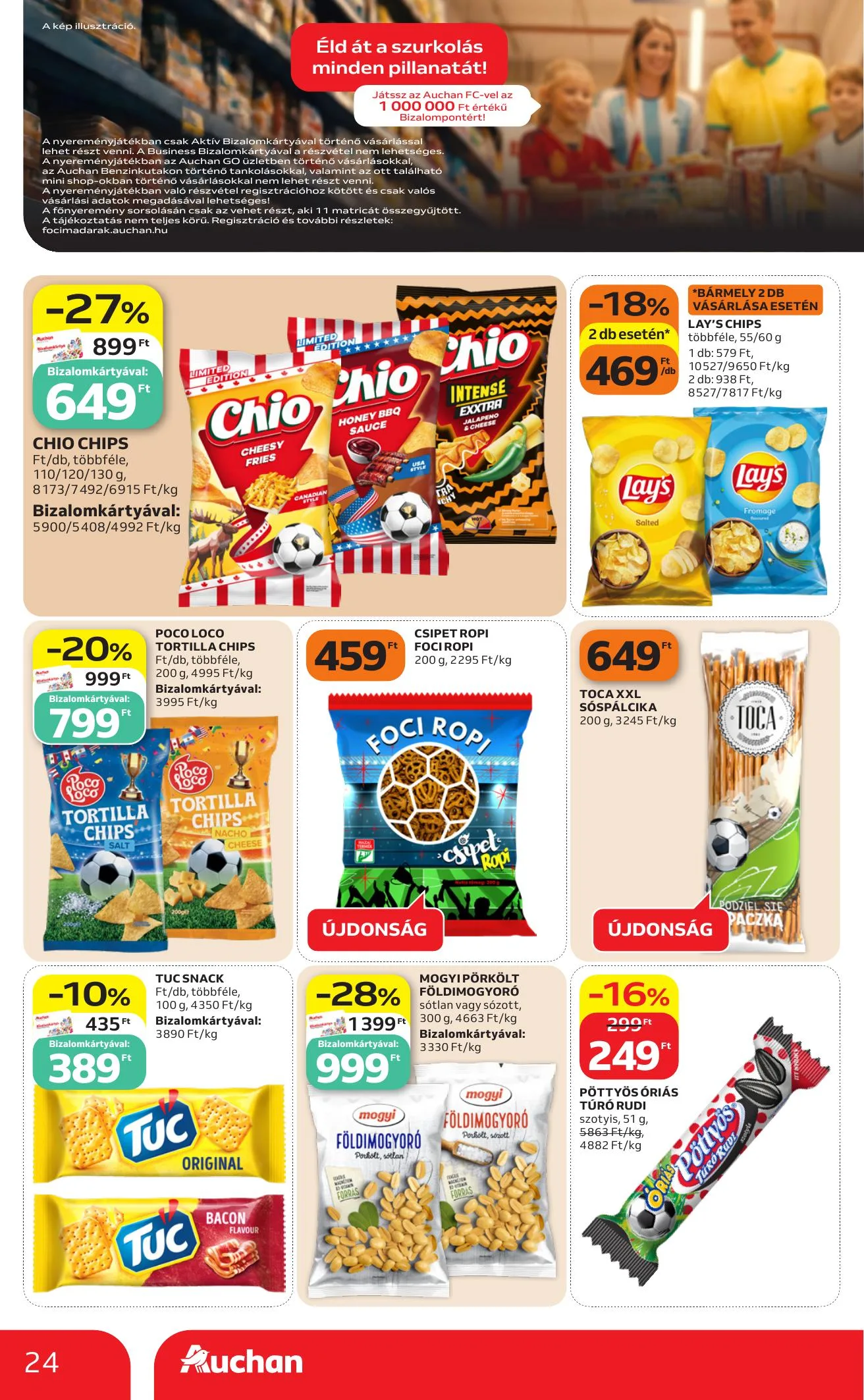 Auchan akciós újság Heti Hipermarket 06.25–07.01 – 24. oldal