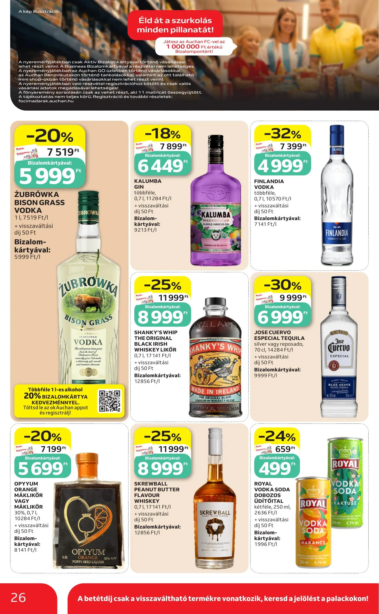 Auchan akciós újság Heti Hipermarket 06.25–07.01 – 26. oldal