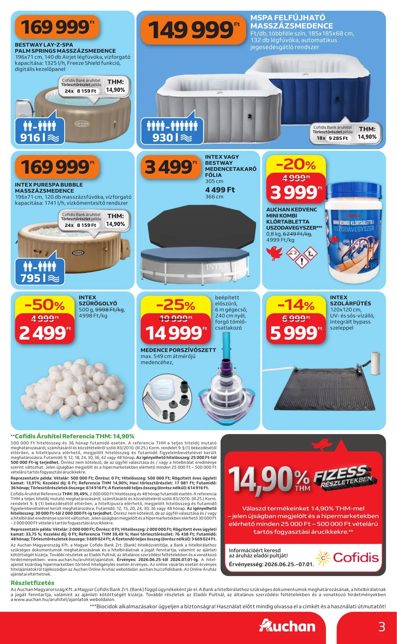 Auchan akciós újság Heti Hipermarket 06.25–07.01 – 3. oldal