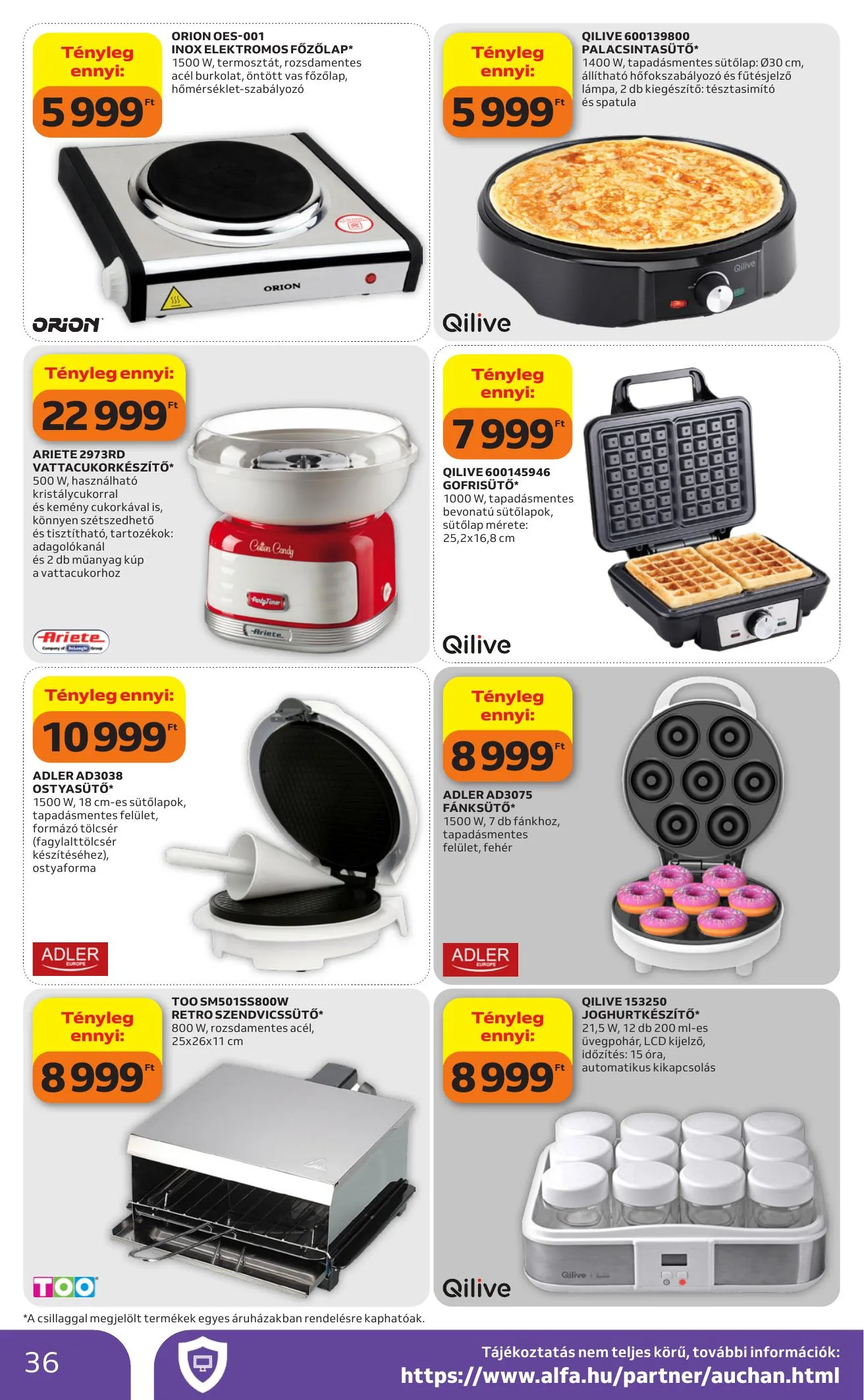 Auchan akciós újság Heti Hipermarket 06.25–07.01 – 36. oldal