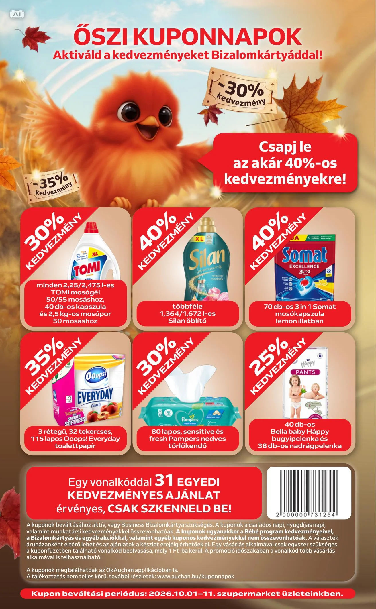 Auchan akciós újság Heti Szupermarket ajánlataink 10.01–10.07 – 4. oldal