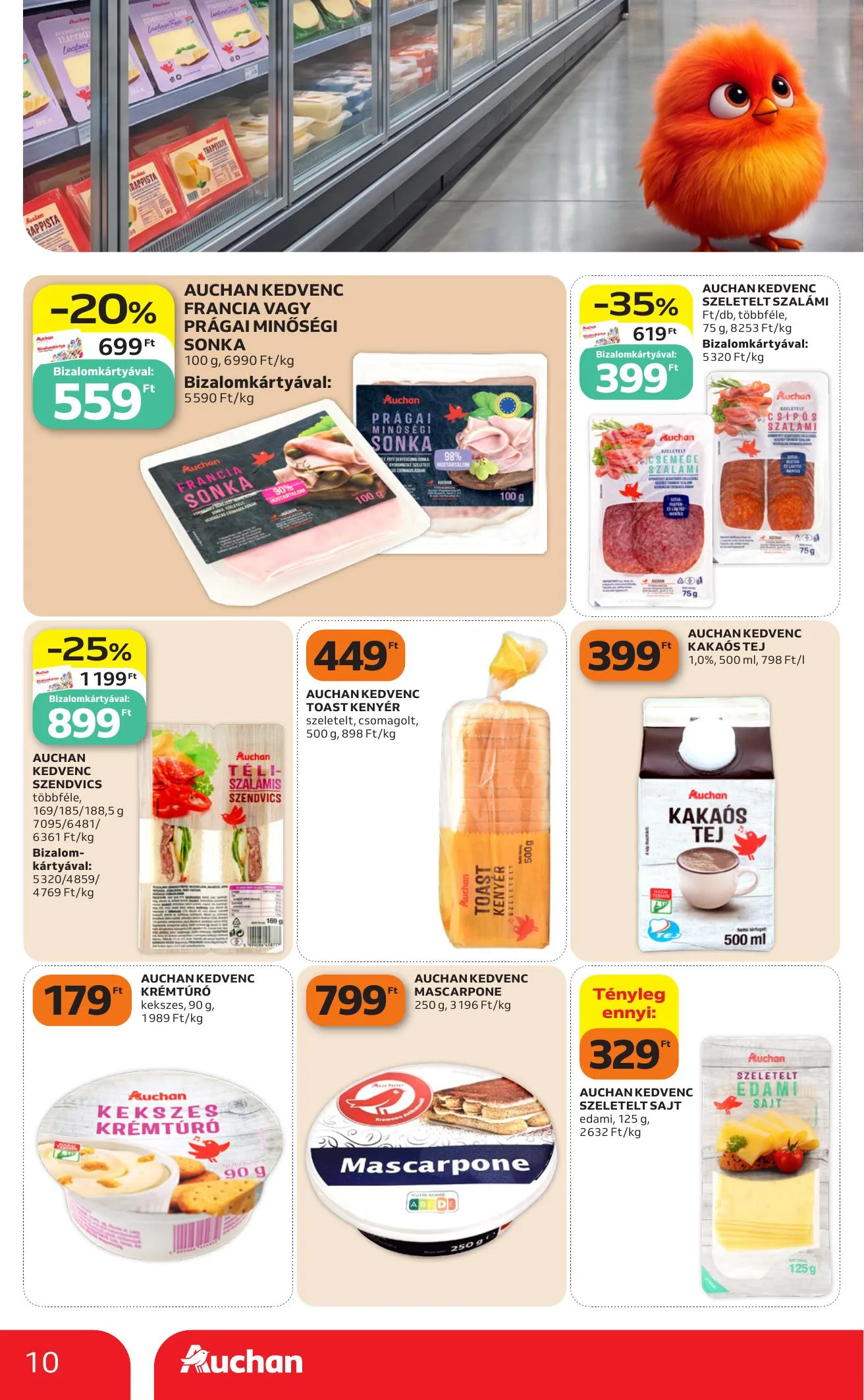 Auchan akciós újság Heti Szupermarket ajánlataink 10.15–10.21 – 10. oldal