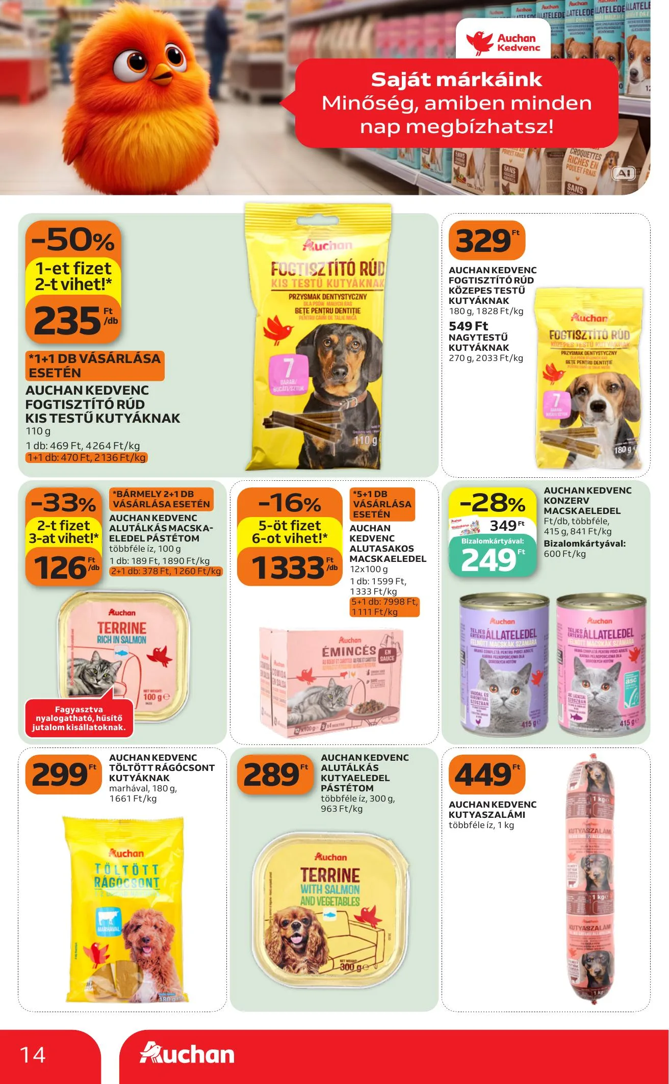 Auchan akciós újság Heti Szupermarket ajánlataink 10.15–10.21 – 14. oldal