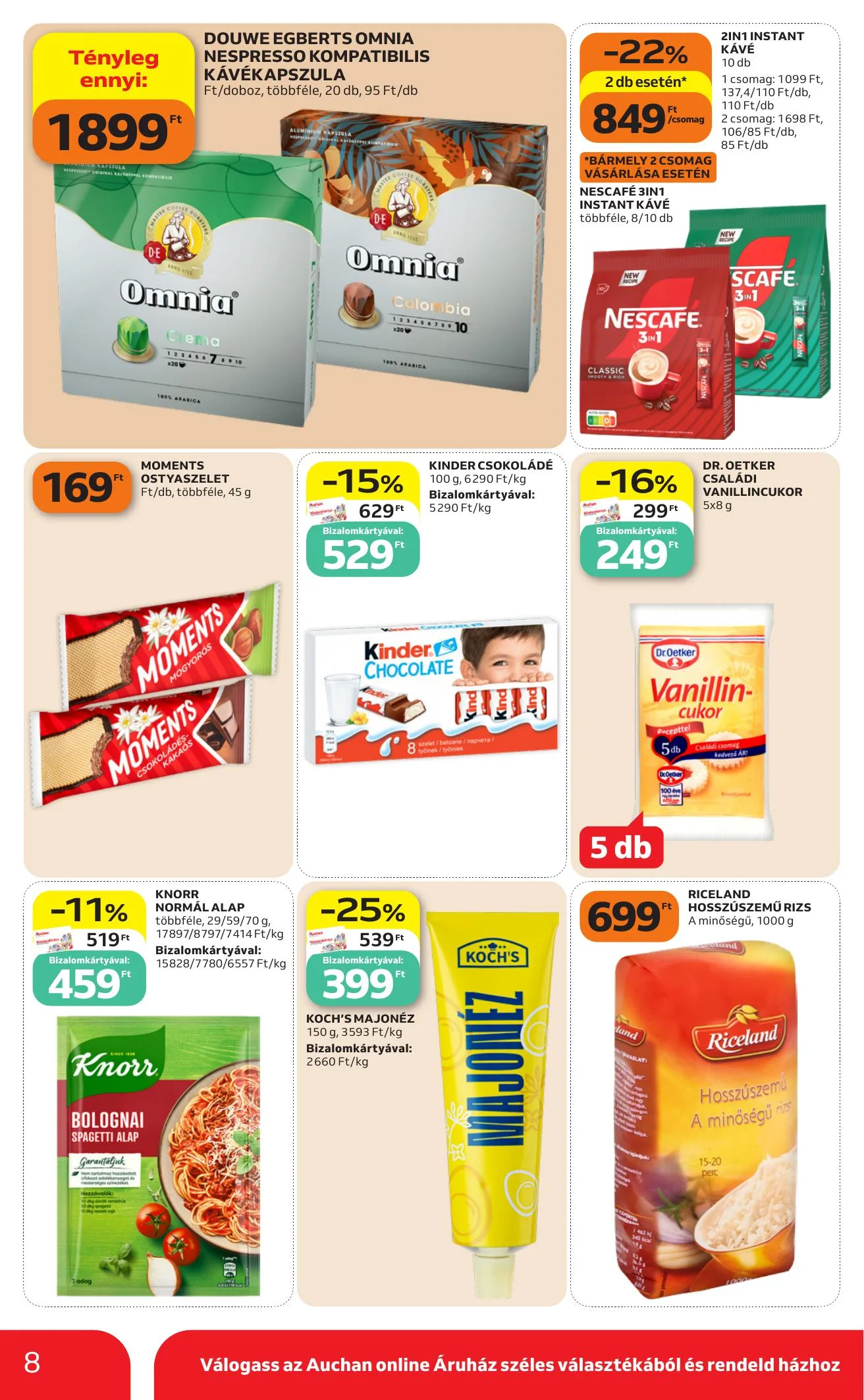 Auchan akciós újság Heti Szupermarket ajánlataink 10.15–10.21 – 8. oldal