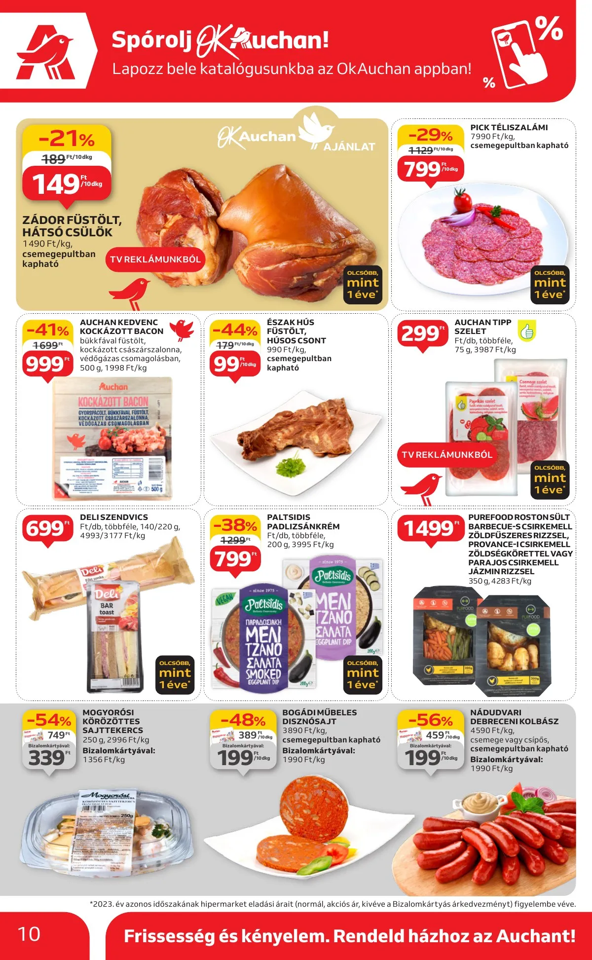 Auchan akciós újság Hipermarket 1 hetes 09.12–09.18 – 10. oldal