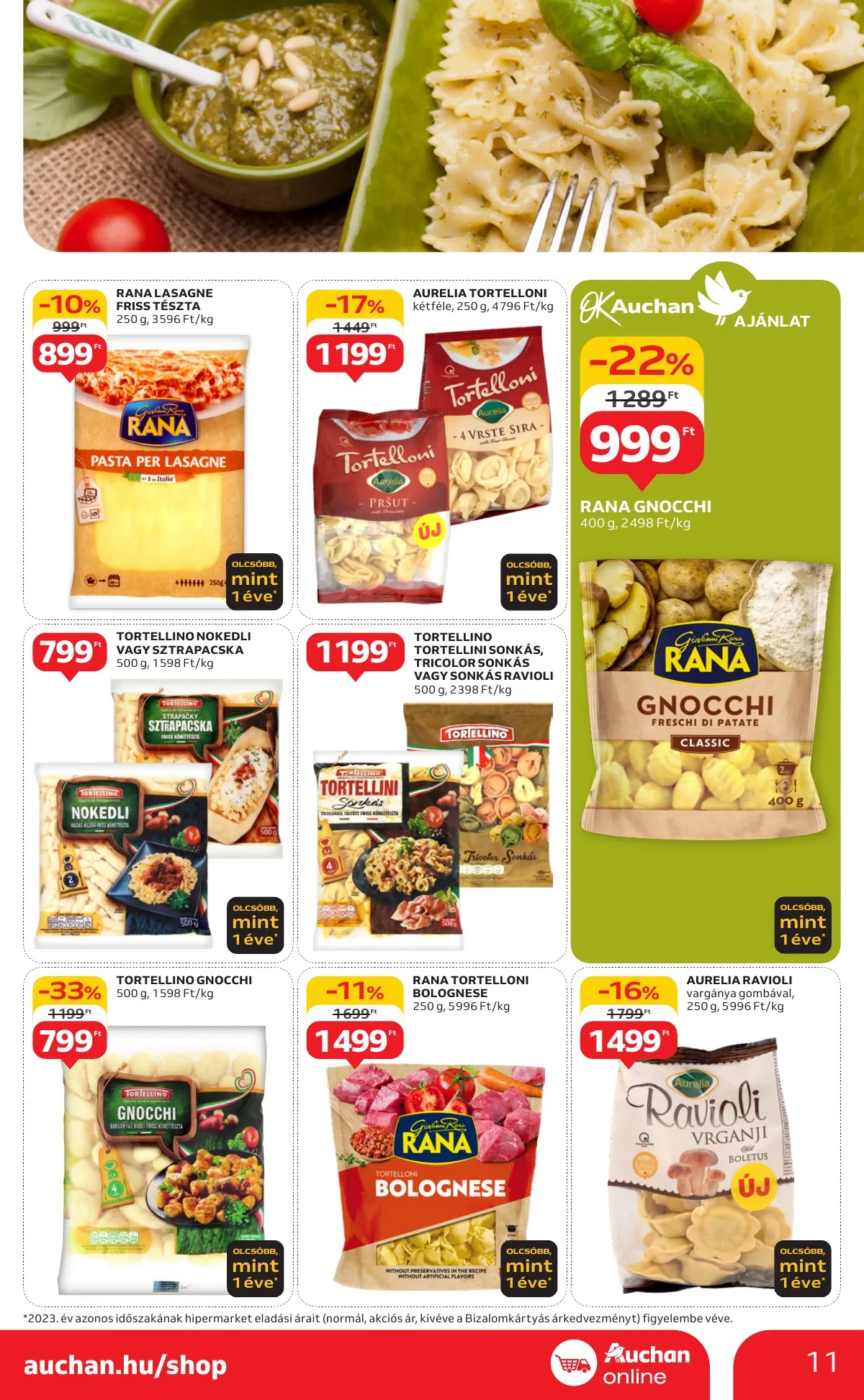 Auchan akciós újság Hipermarket 1 hetes 09.12–09.18 – 11. oldal