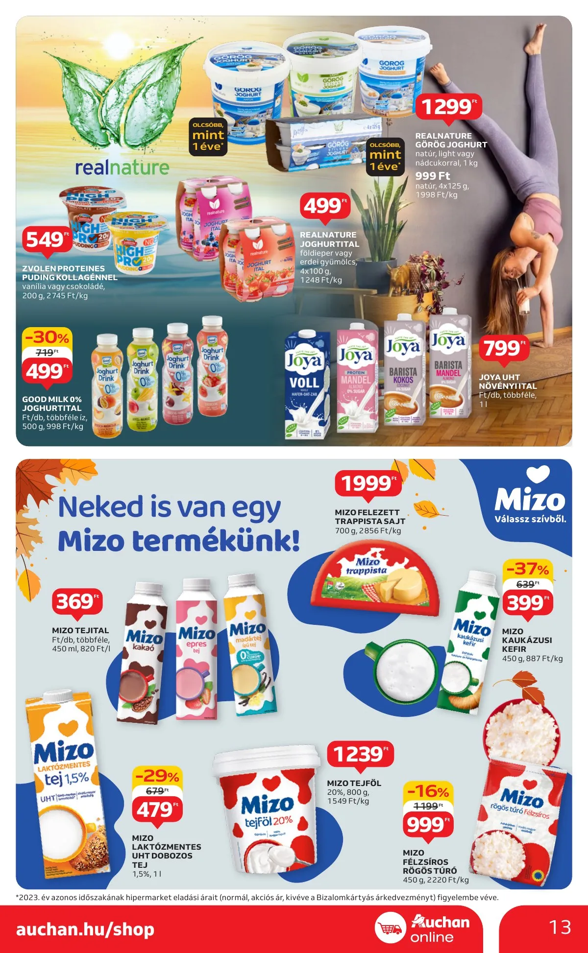 Auchan akciós újság Hipermarket 1 hetes 09.12–09.18 – 13. oldal