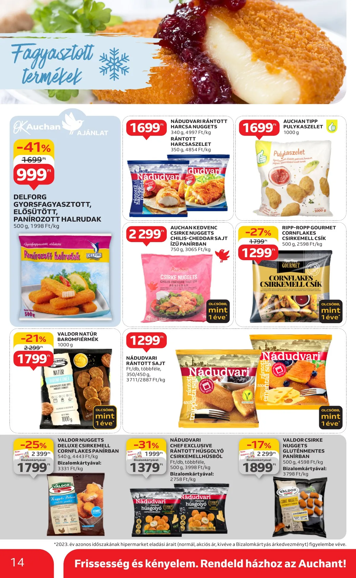 Auchan akciós újság Hipermarket 1 hetes 09.12–09.18 – 14. oldal