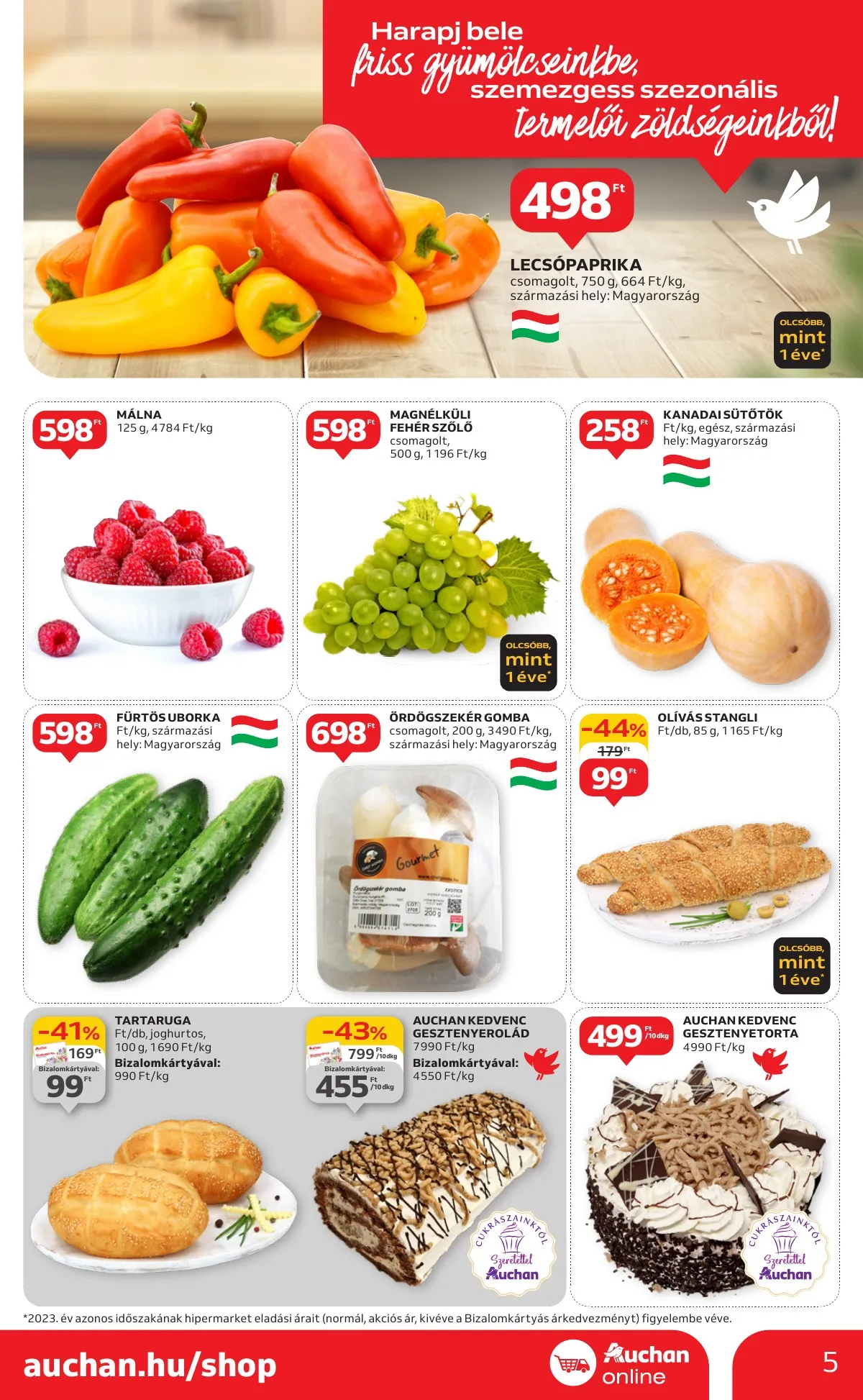 Auchan akciós újság Hipermarket 1 hetes 09.12–09.18 – 5. oldal