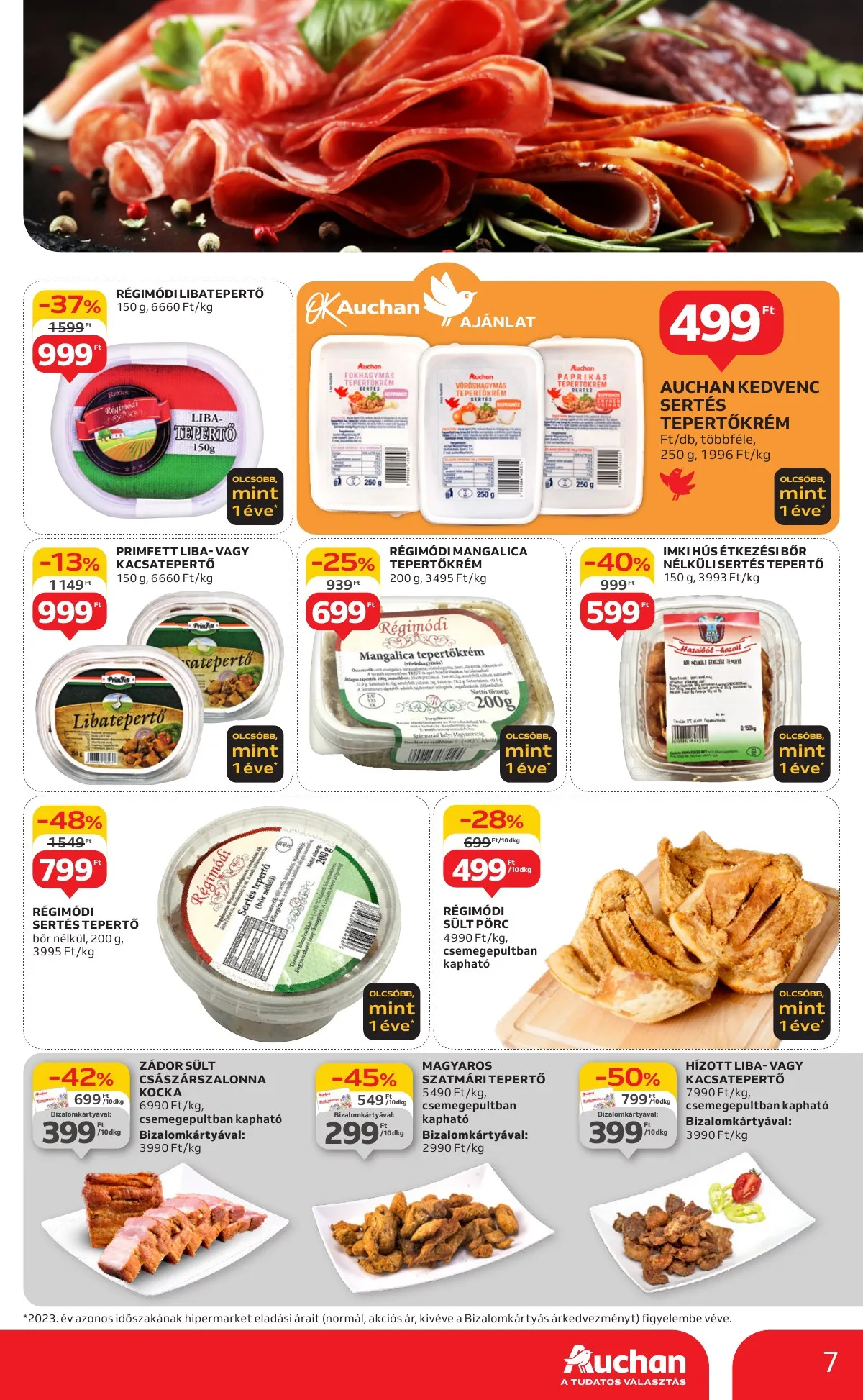 Auchan akciós újság Hipermarket 1 hetes 09.12–09.18 – 7. oldal