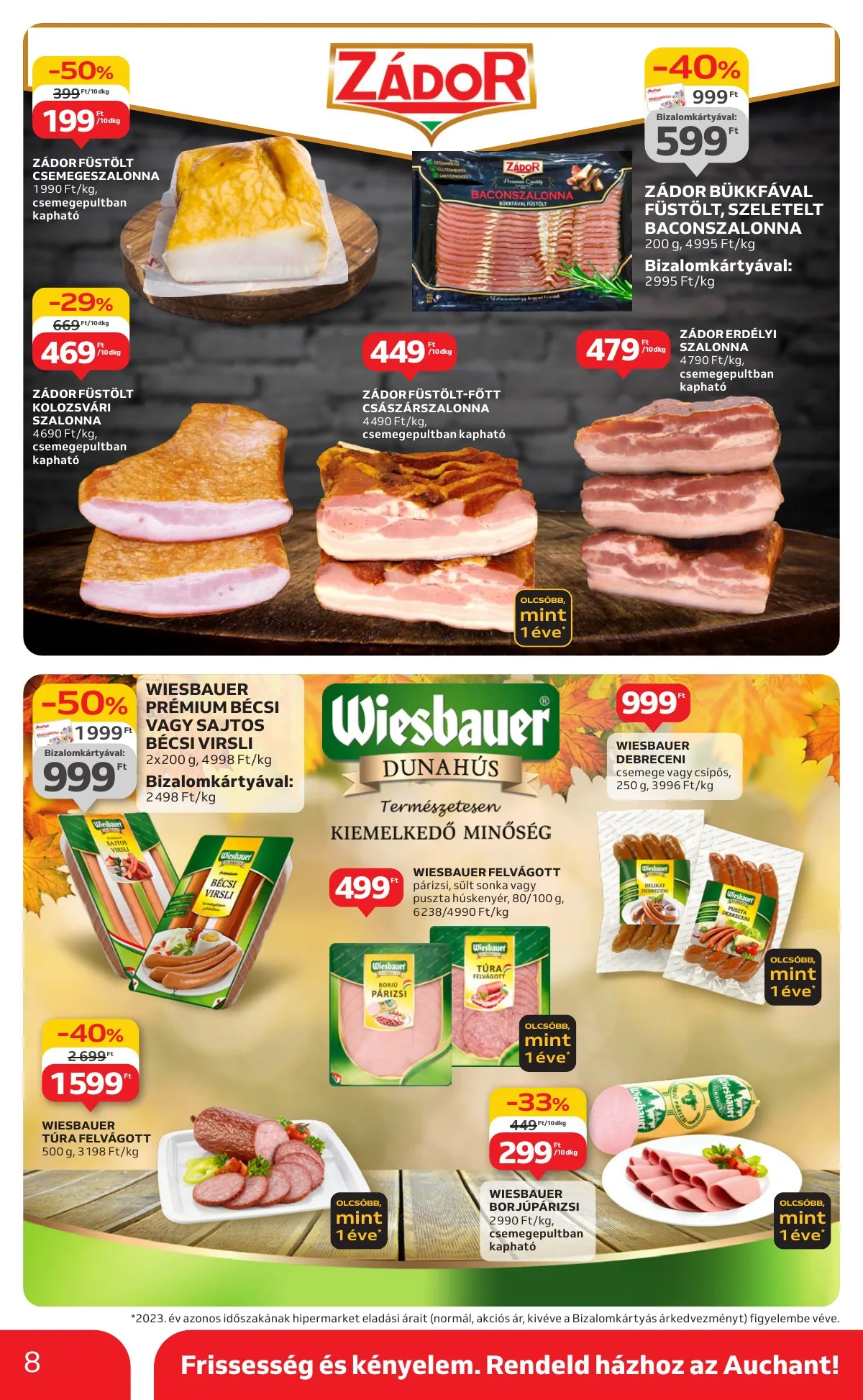 Auchan akciós újság Hipermarket 1 hetes 09.12–09.18 – 8. oldal