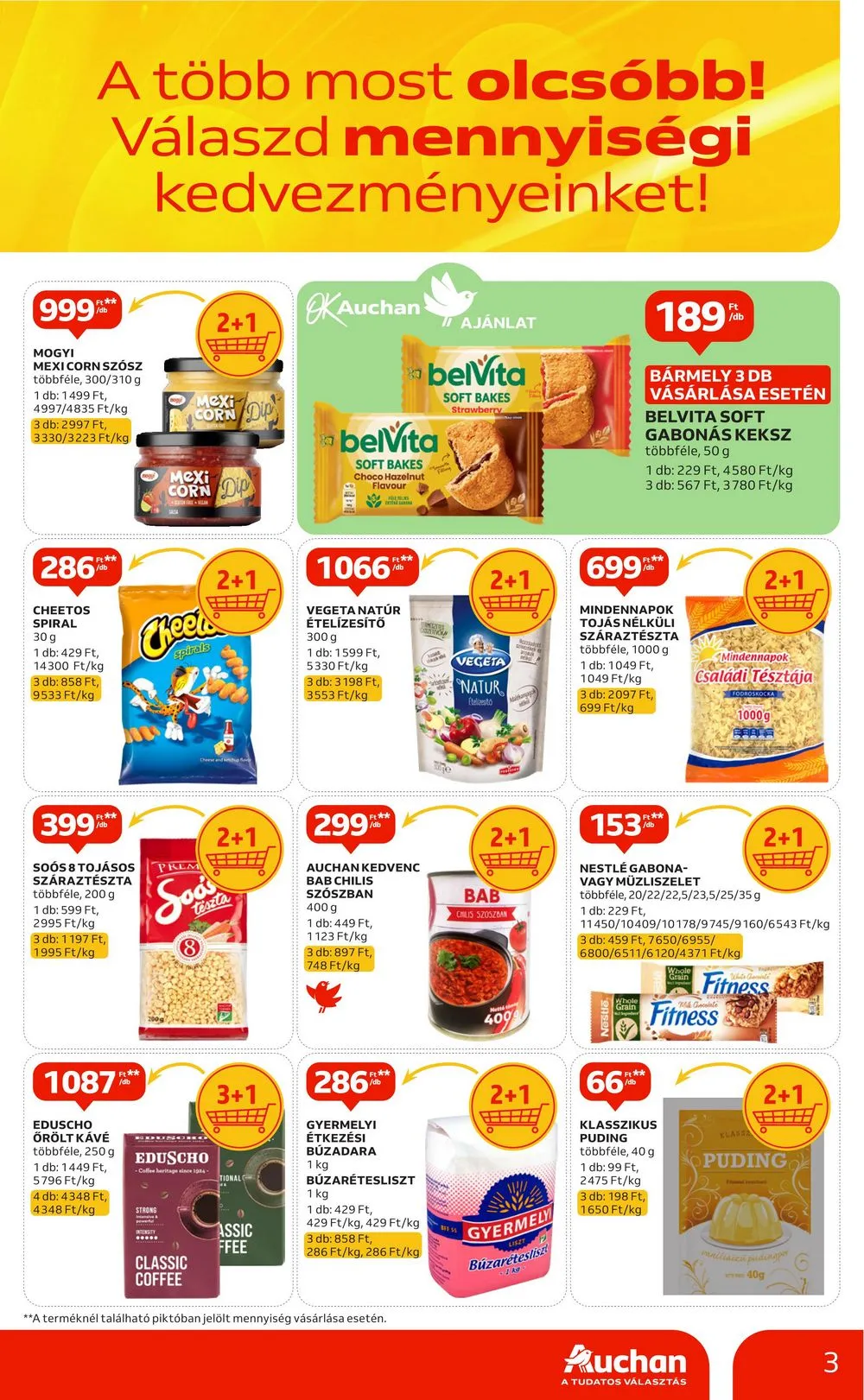 Auchan akciós újság Hipermarket 2 hetes 08.29–09.11 – 3. oldal