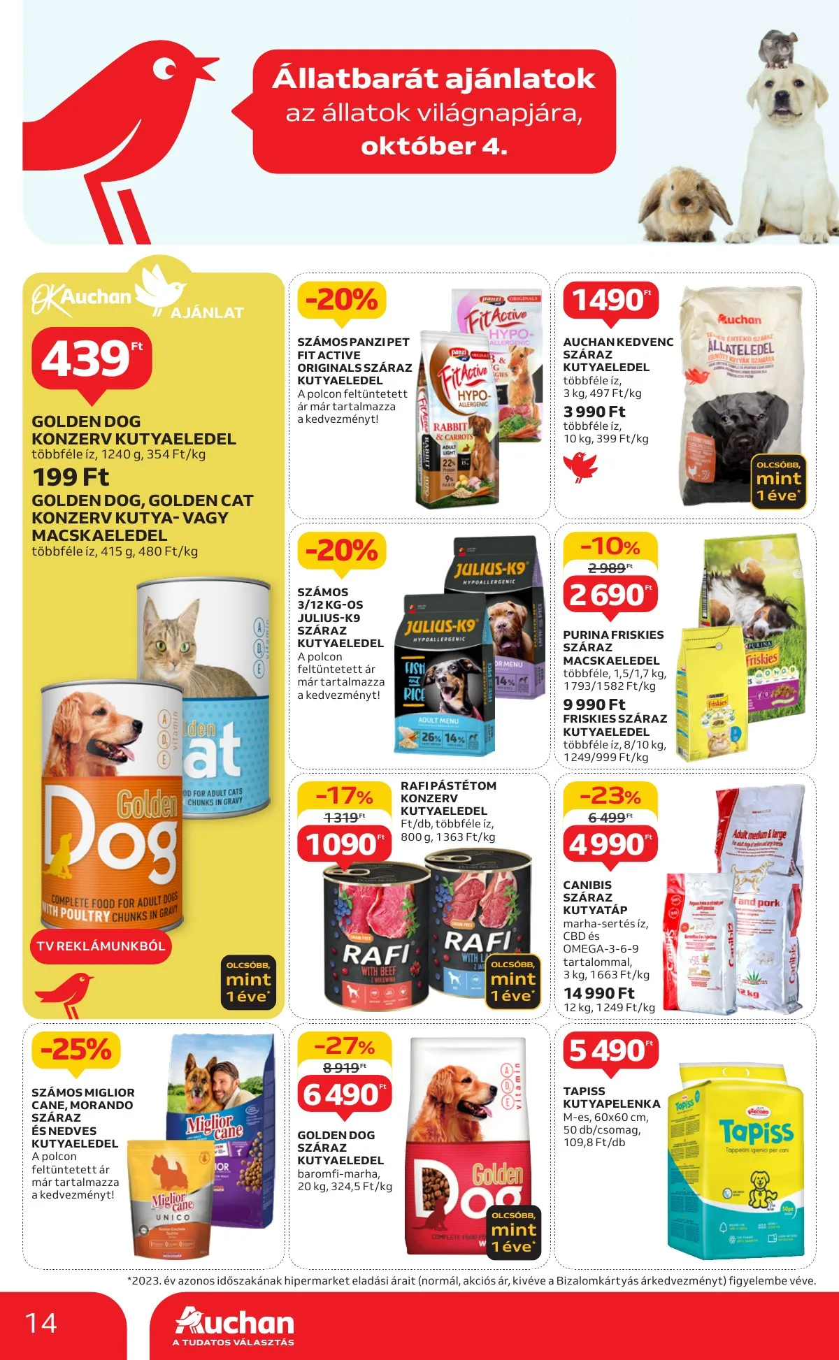 Auchan akciós újság Hipermarket 2 hetes 09.26–10.09 – 14. oldal