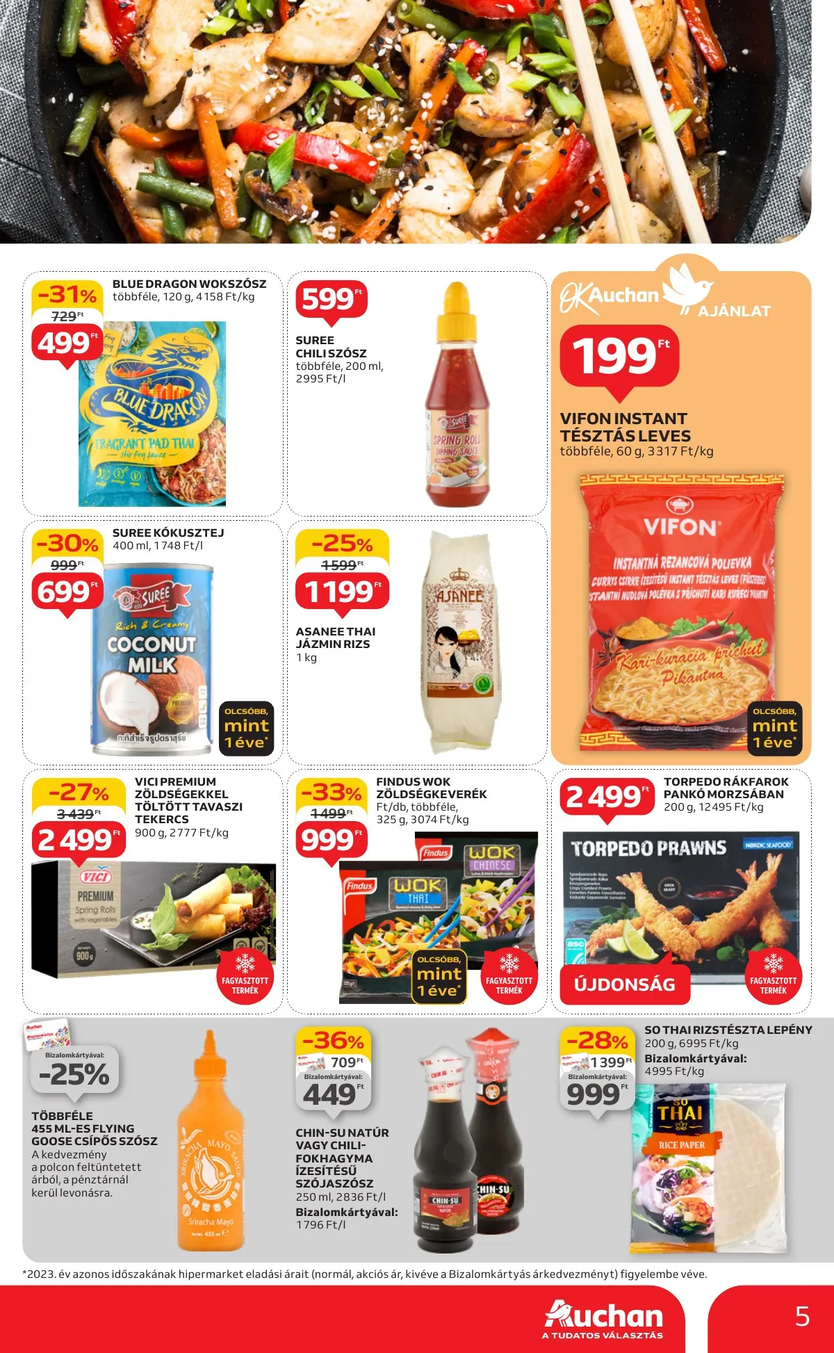 Auchan akciós újság Hipermarket 2 hetes 09.26–10.09 – 5. oldal