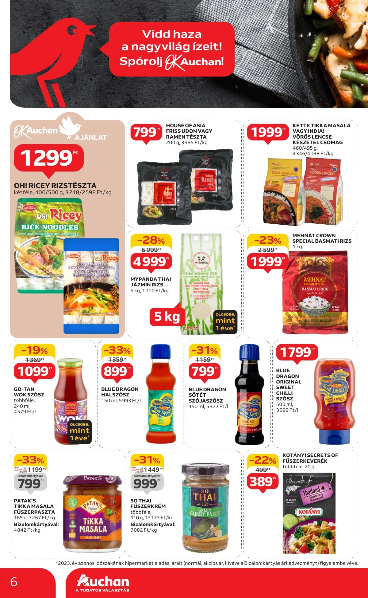 Auchan akciós újság Hipermarket 2 hetes 09.26–10.09 – 6. oldal