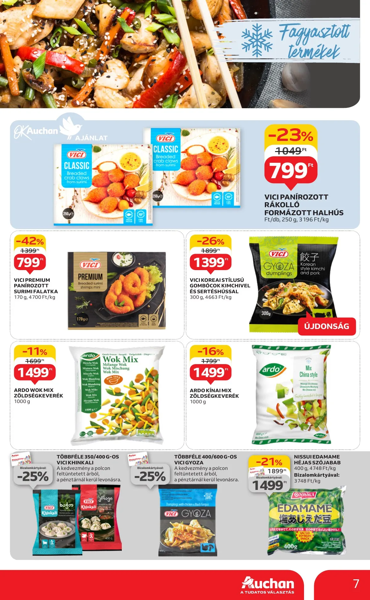 Auchan akciós újság Hipermarket 2 hetes 09.26–10.09 – 7. oldal