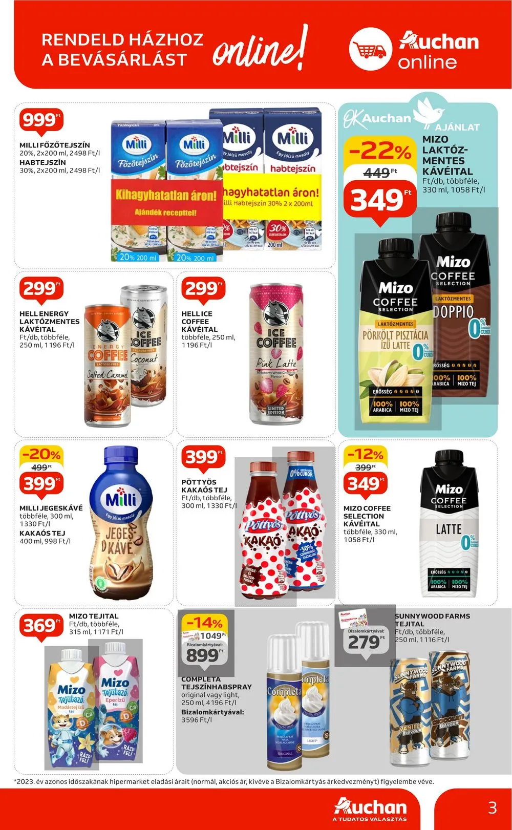 Auchan akciós újság Hipermarket 2 heti 07.25–08.07 – 3. oldal