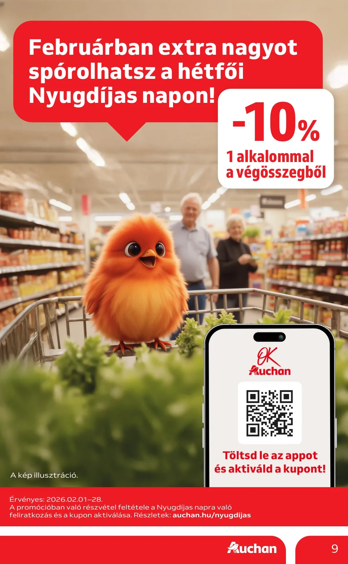 Auchan akciós újság Hipermarket Azsiai hetek 01.29–02.11 – 9. oldal