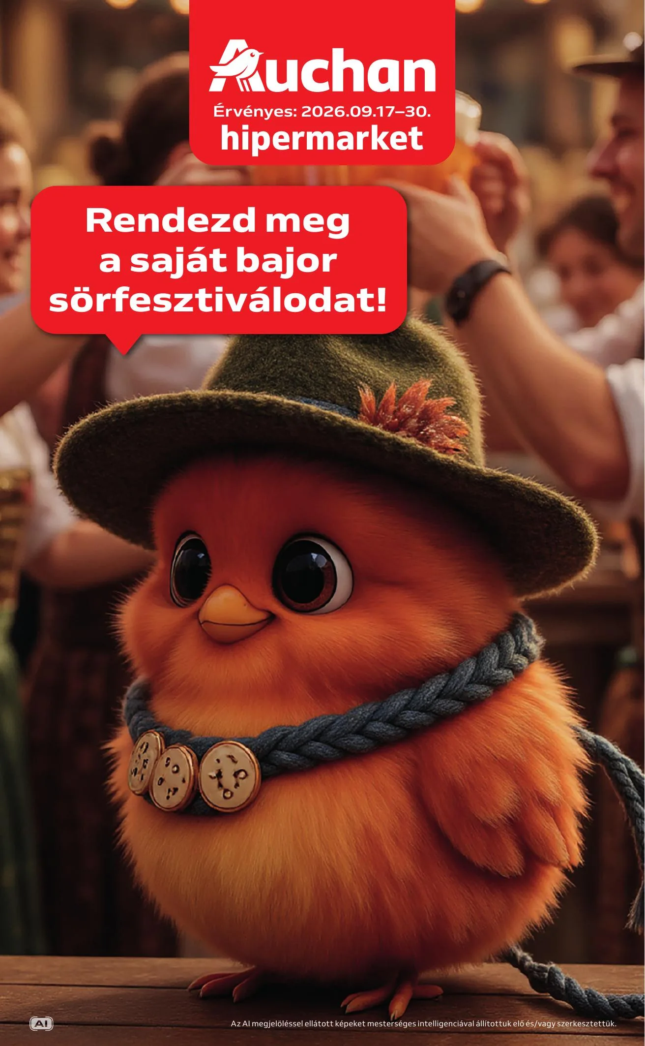 Auchan akciós újság Hipermarket Bajor sörfesztivál 09.17–09.30