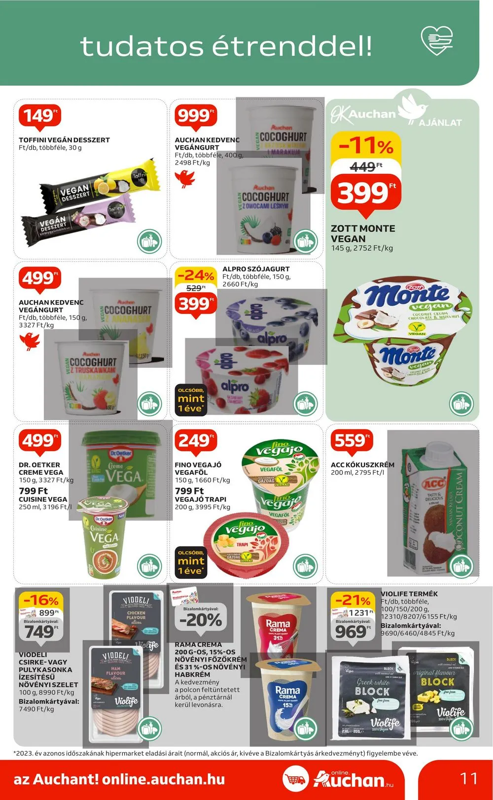 Auchan akciós újság Hipermarket Beach Body 05.09–05.22 – 11. oldal